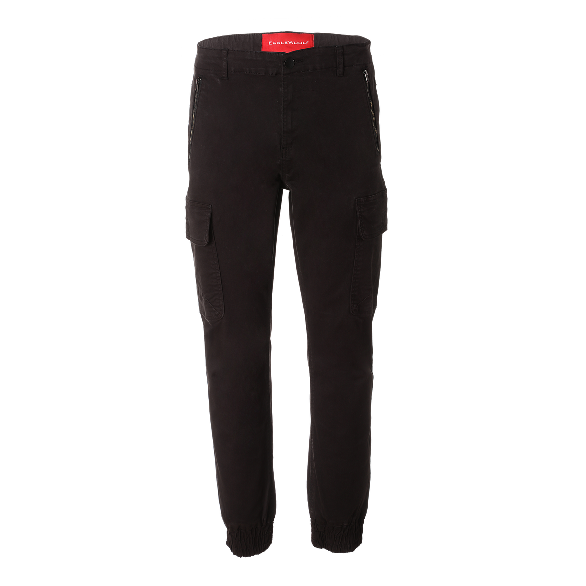 Pantalon cargo homme Eaglewood noir – 36 à 44