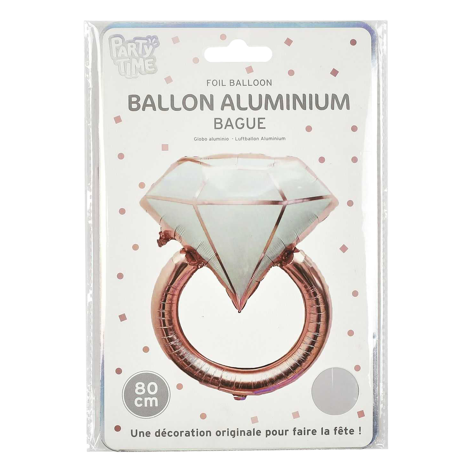 Ballon aluminium bague