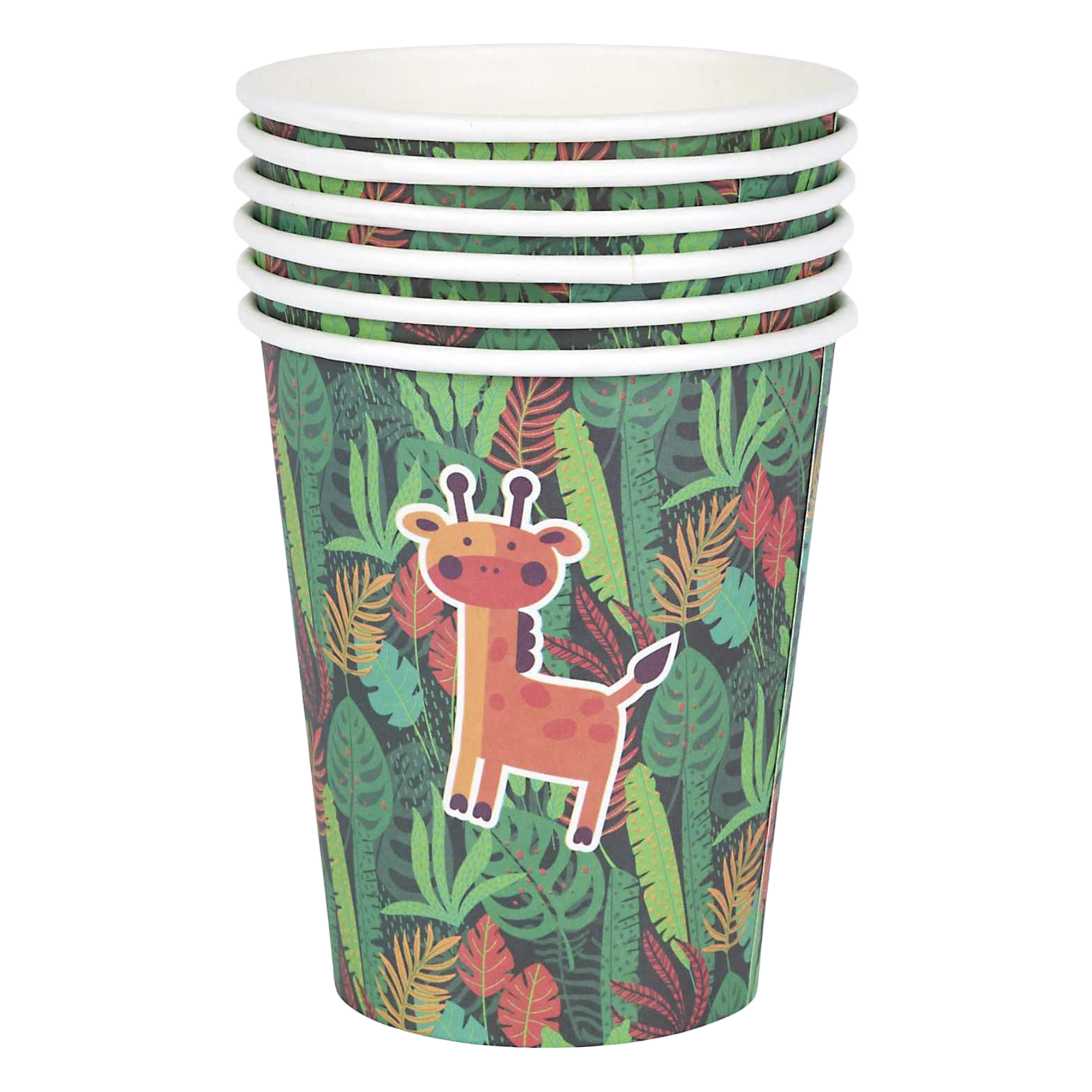 6 gobelets en carton Lion