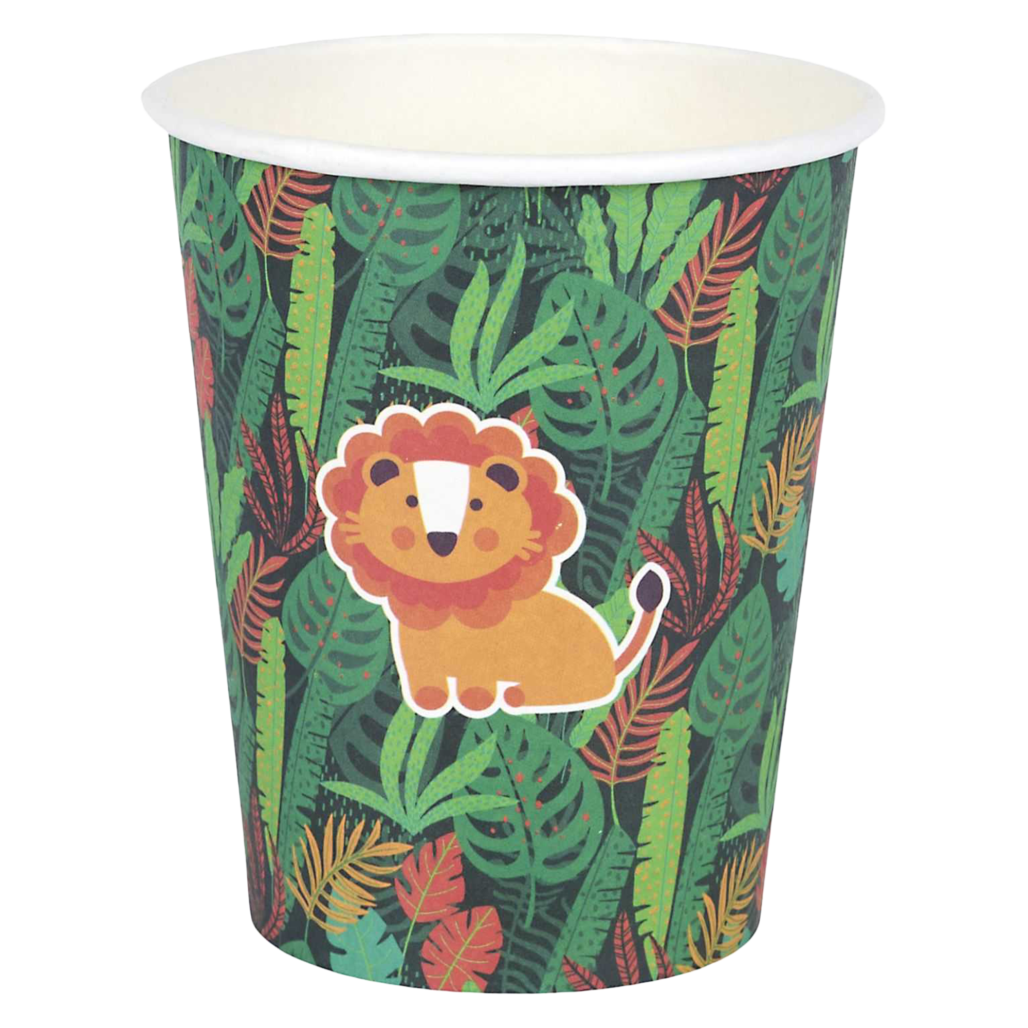 6 gobelets en carton Lion