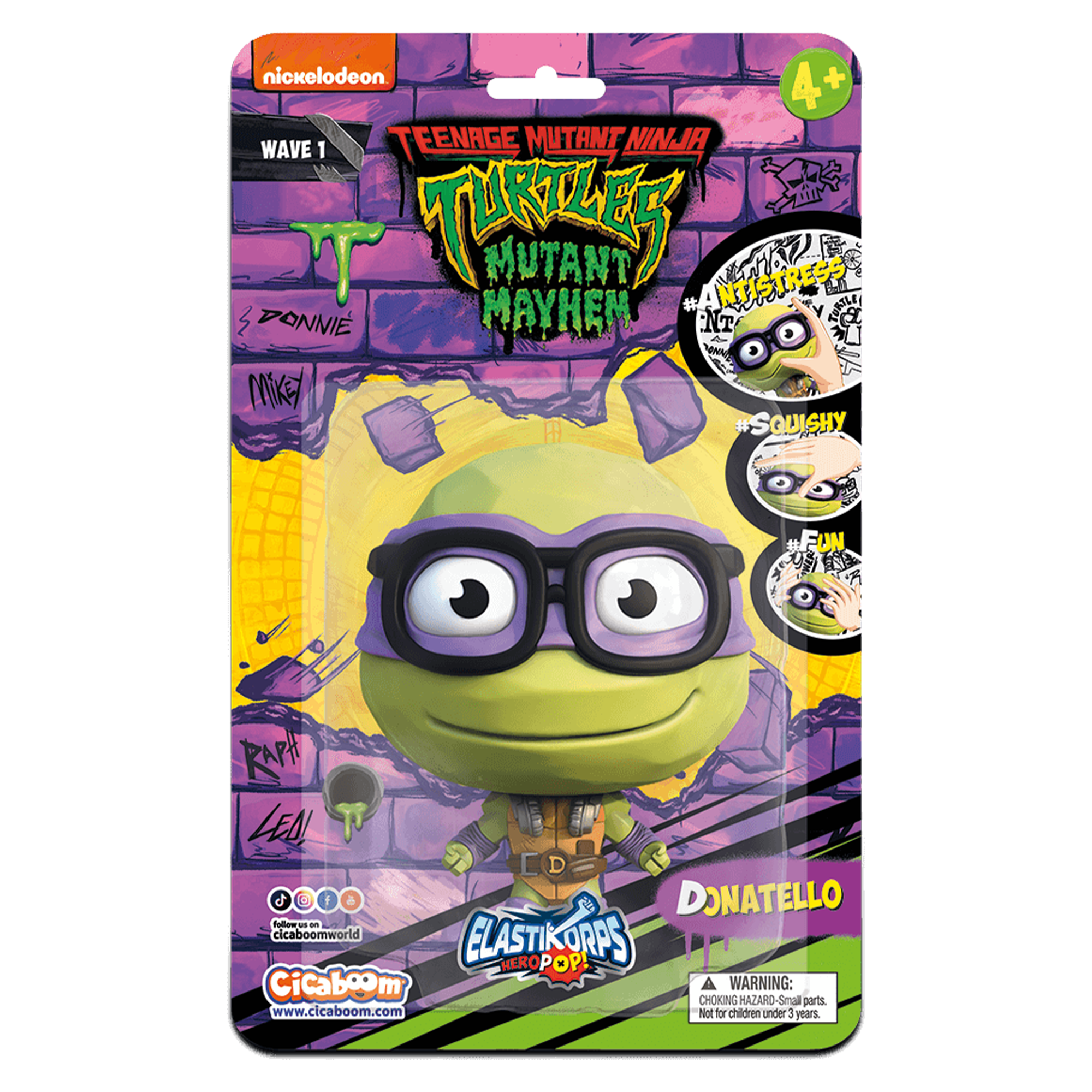 Elastikorps HEROPOP - Tortue Ninja