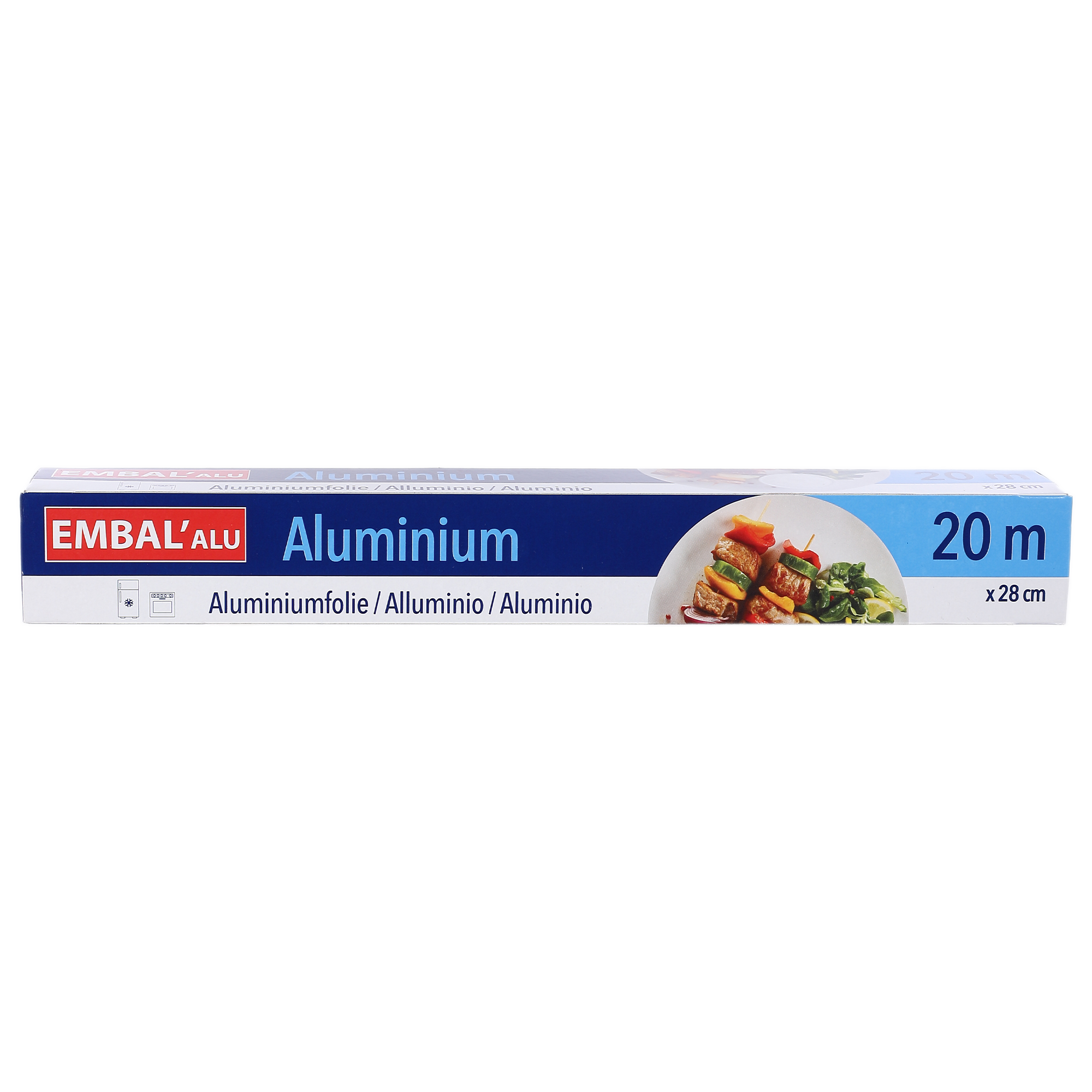 Papier aluminium 20m