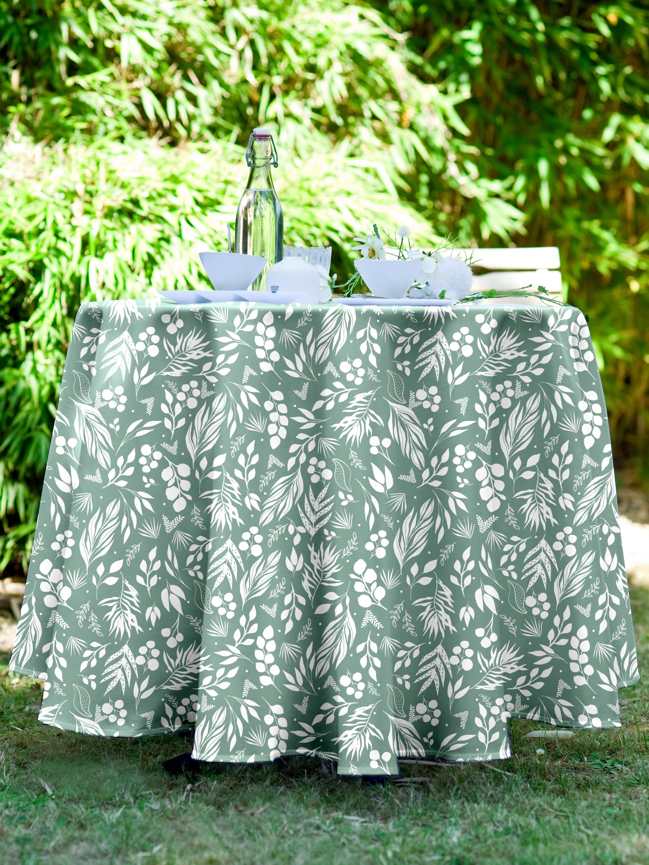 Nappe PVC Toile cirée ronde