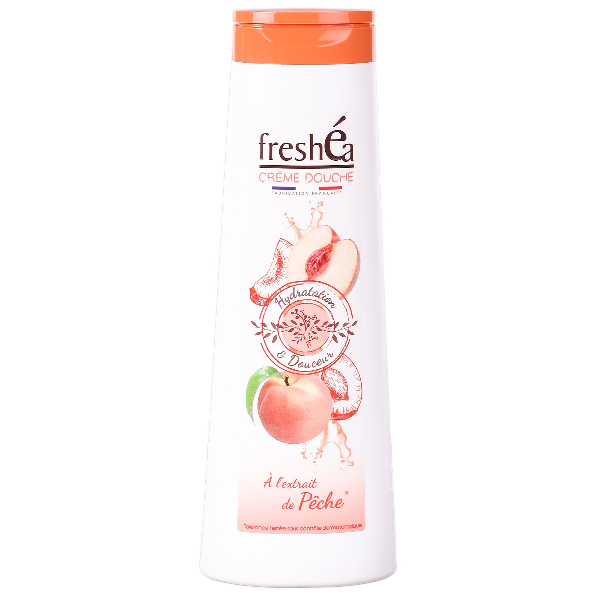 Gel douche hydratant à la pêche