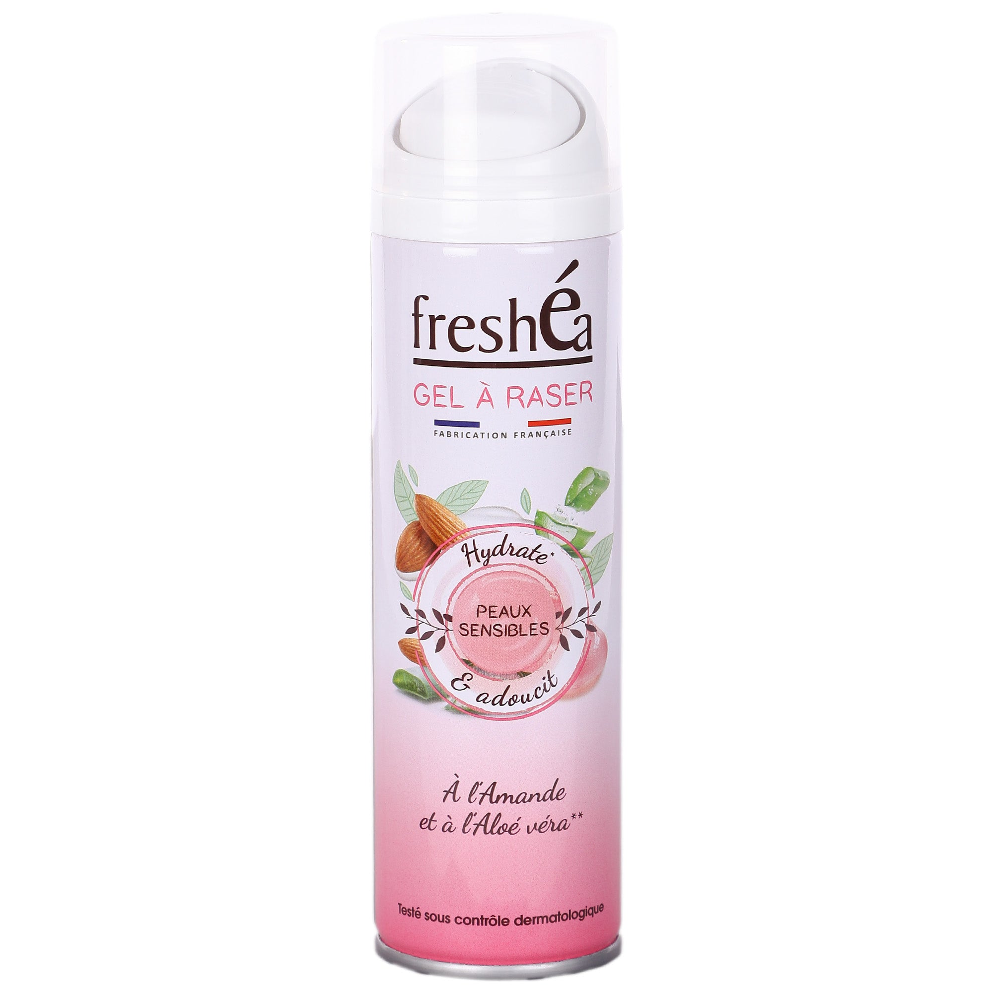 Gel à raser peaux sensibles