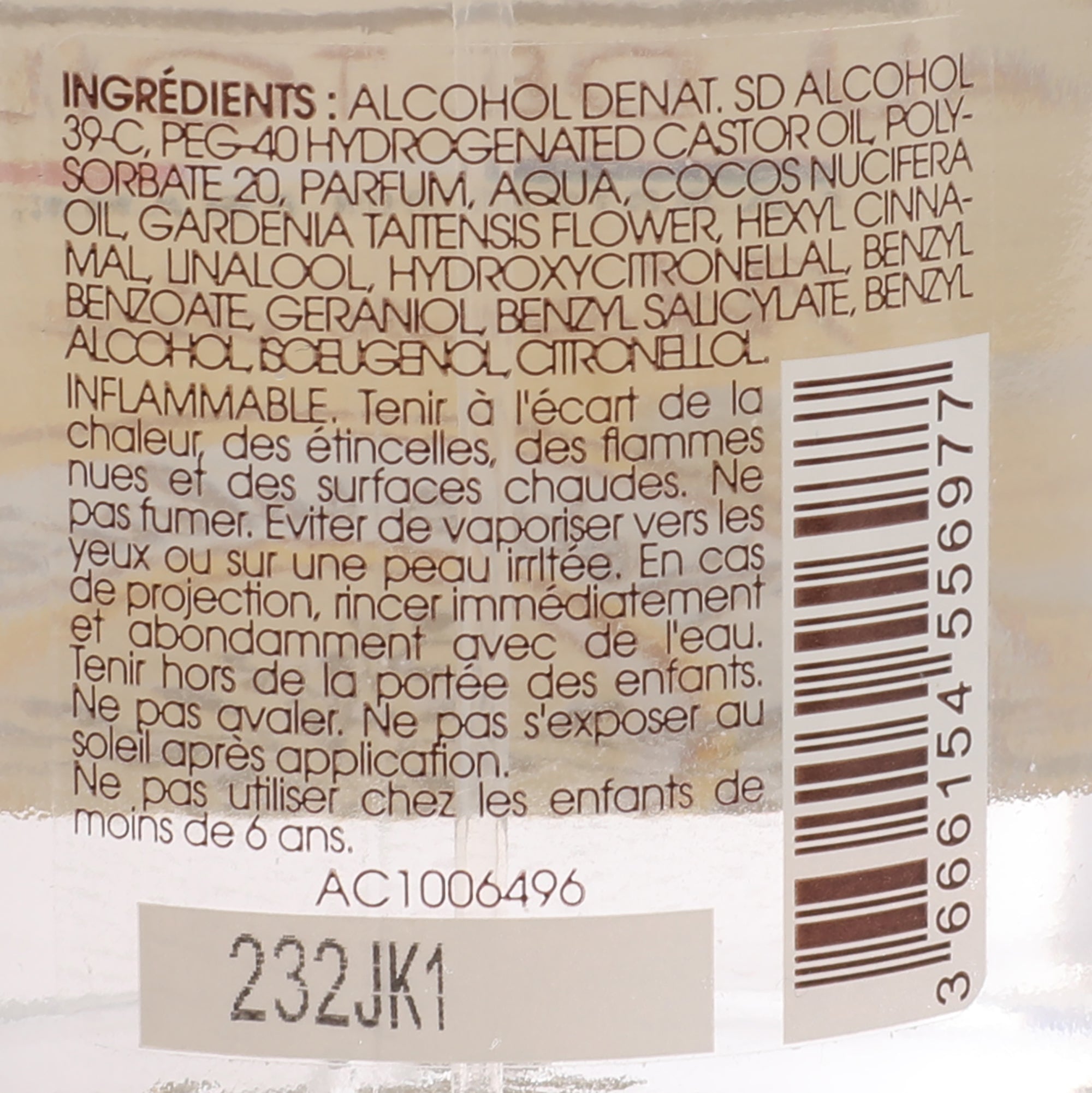 Eau de parfum Monoï des îles