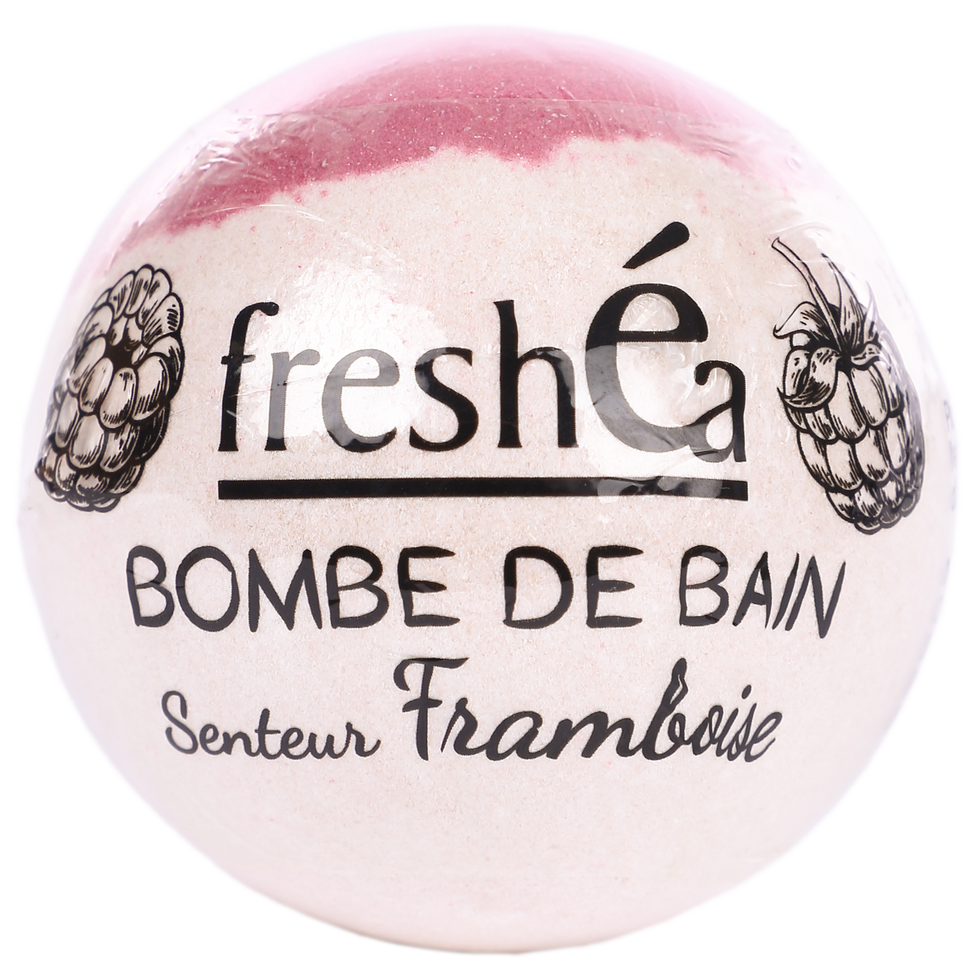 Bombe de bain à la framboise