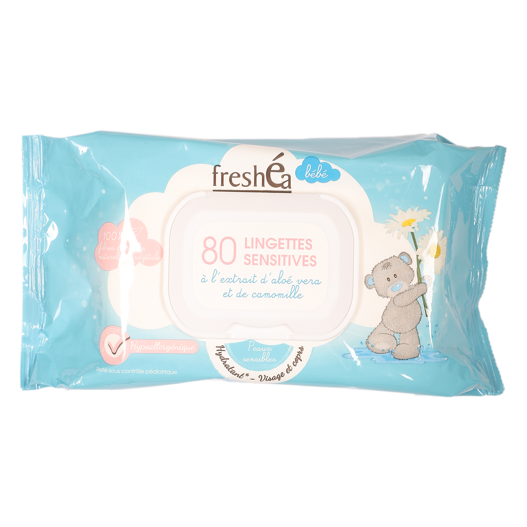 80 lingettes pour bébé