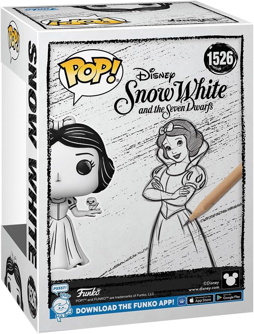 Figurine POP Sketched - Blanche-Neige