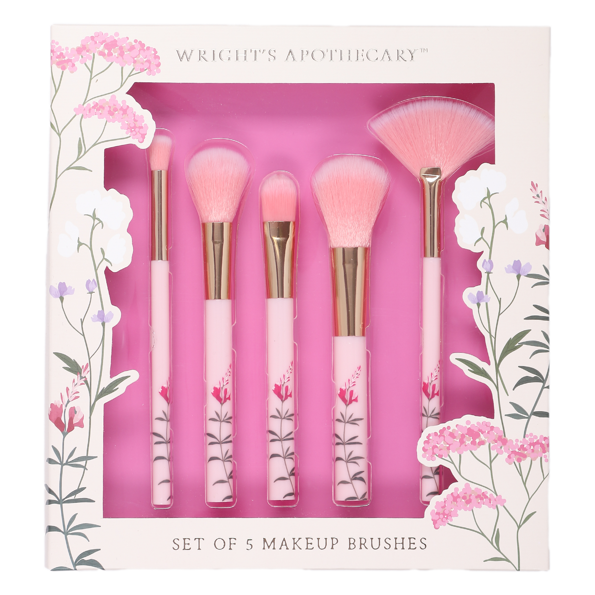 Set de 5 pinceaux à maquillage