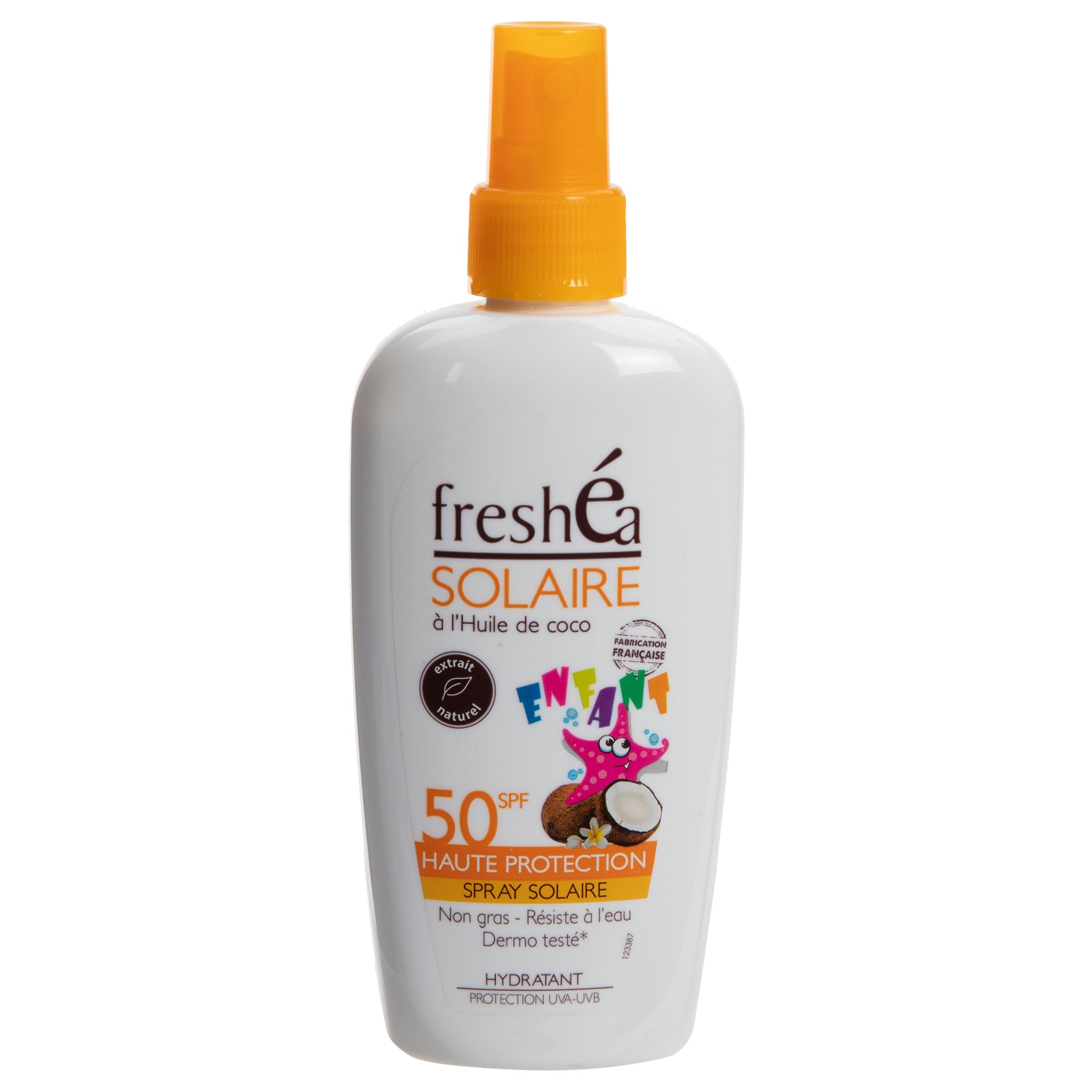 Spray solaire hydratant enfant SPF 50