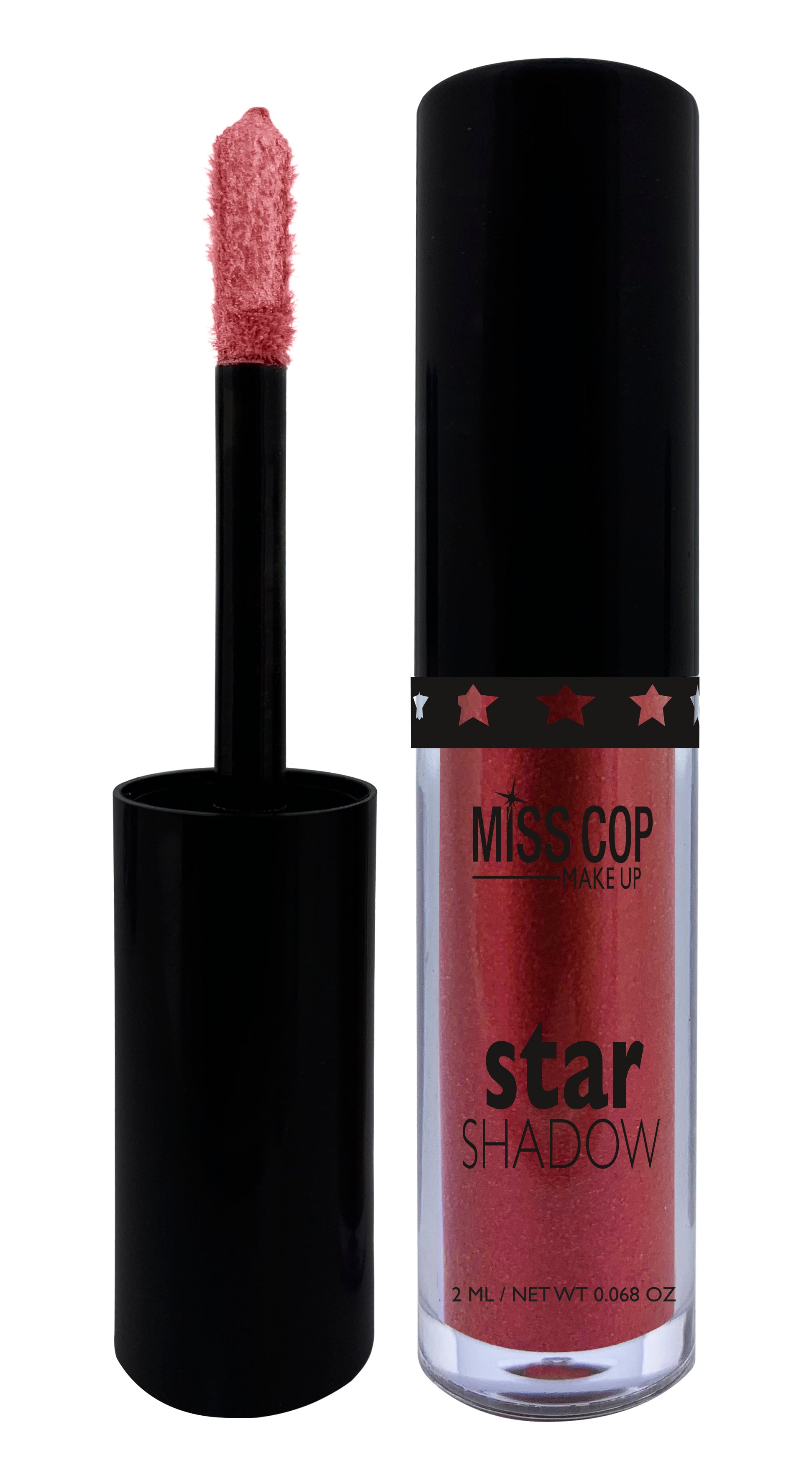 FARD A PAUPIÈRES LIQUIDE STAR SHADOW 02 RED - MISS COP