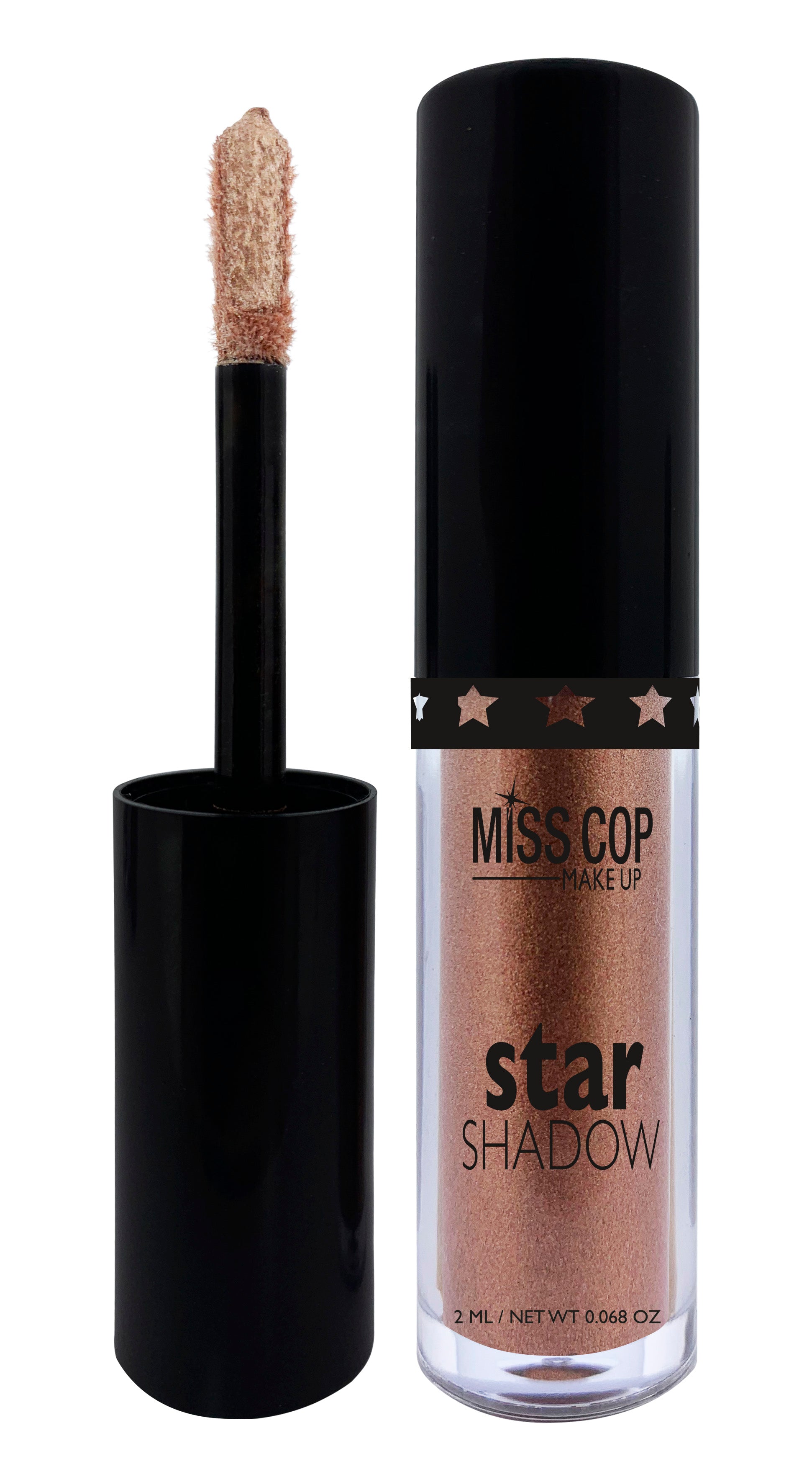 FARD A PAUPIÈRES LIQUIDE STAR SHADOW 04 ACIER - MISS COP