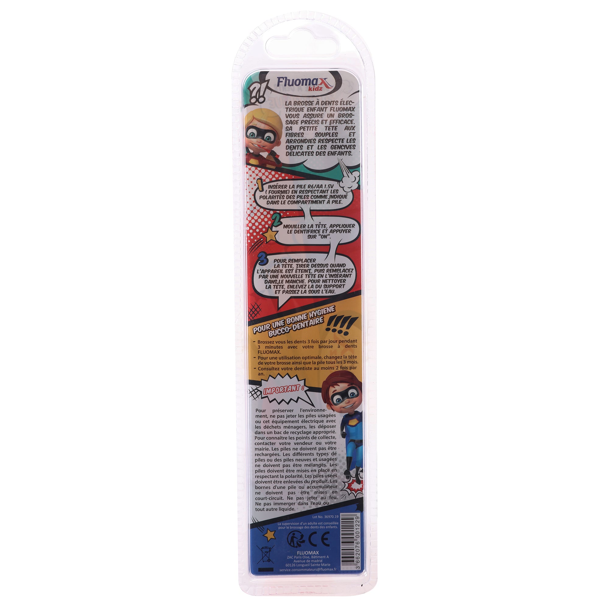Brosse à dents électrique enfant