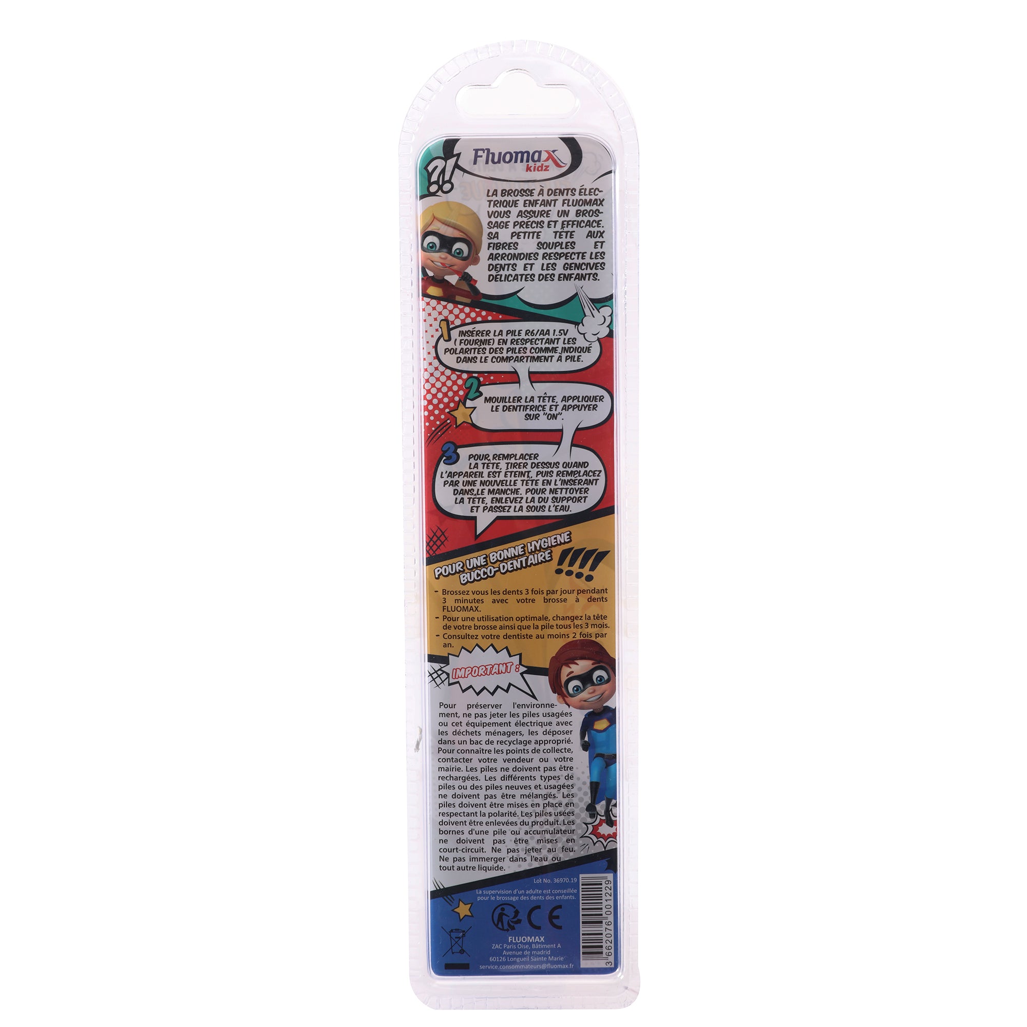 Brosse à dents électrique enfant