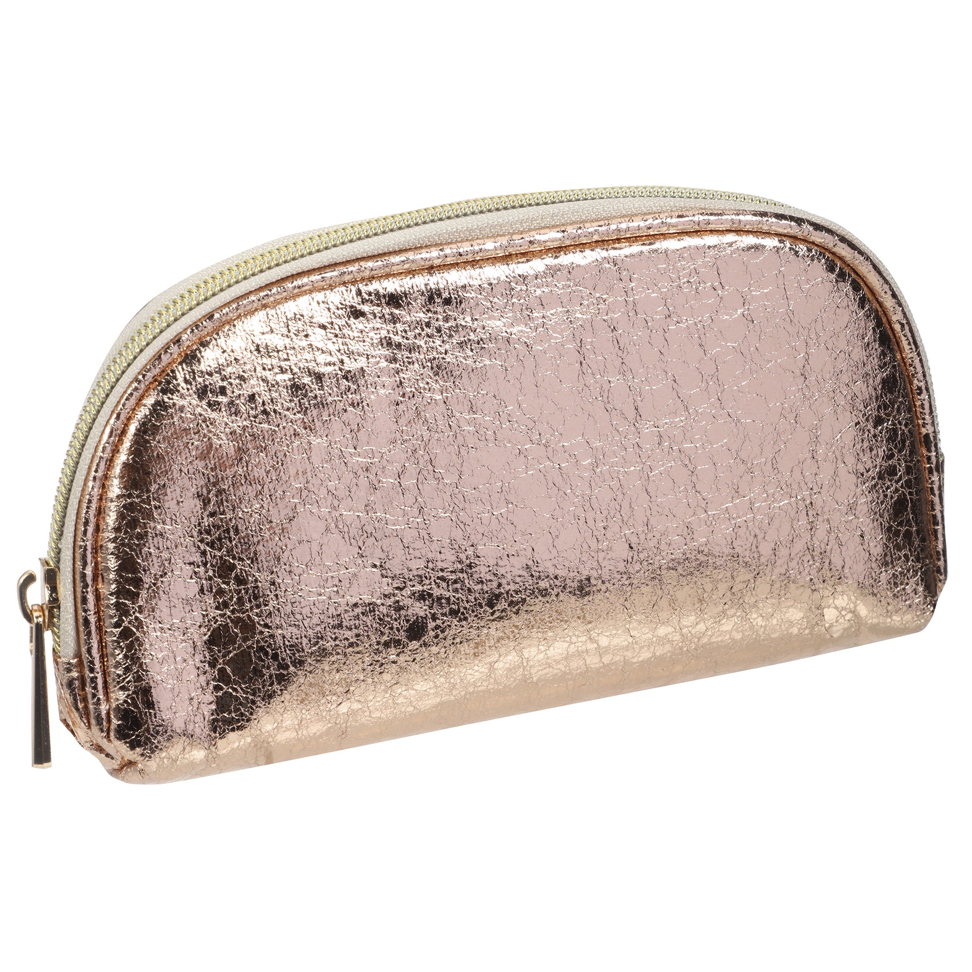 Pochette métallique rose gold