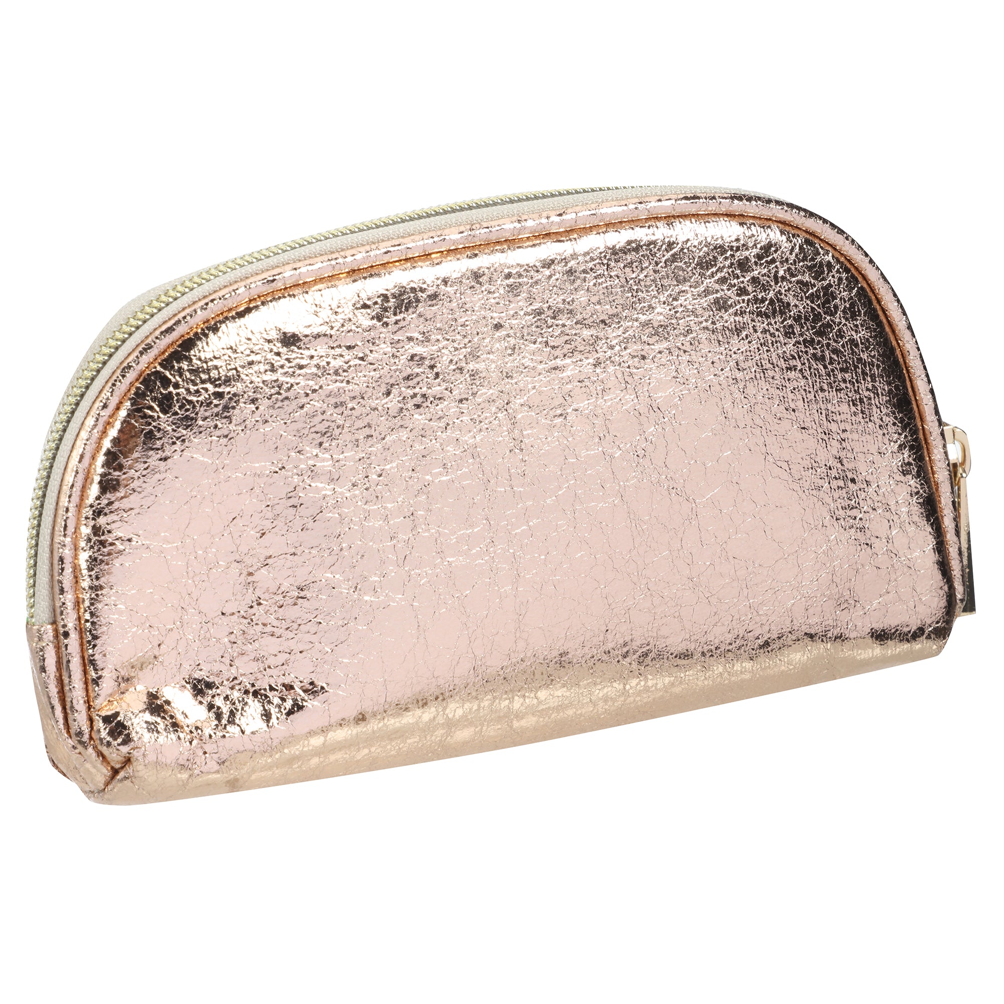 Pochette métallique rose gold