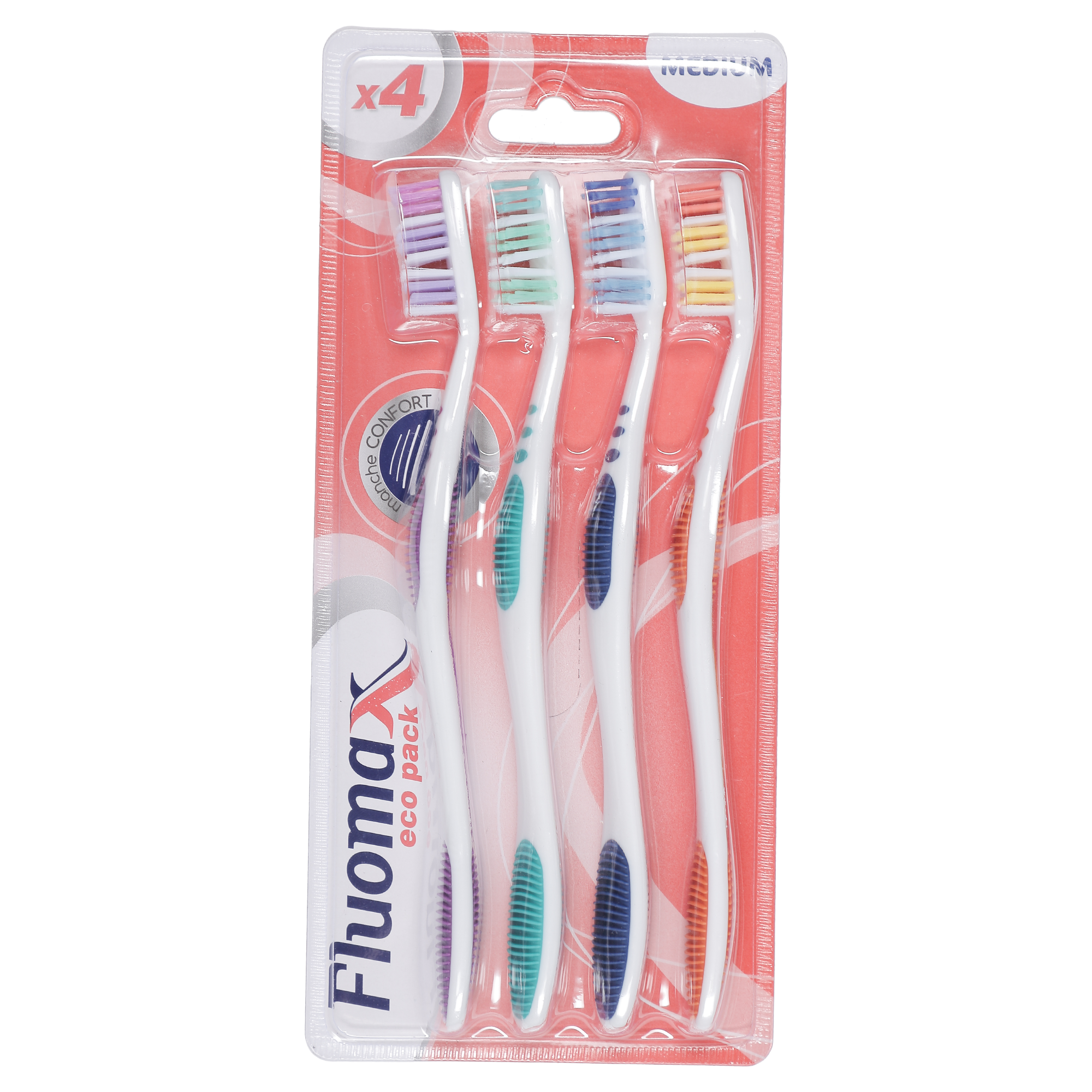 4 brosses à dents  - Rouge