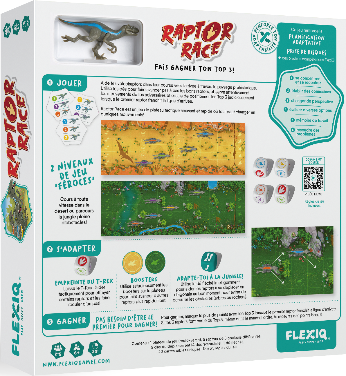 Jeu de plateau Raptor Race Asmodee