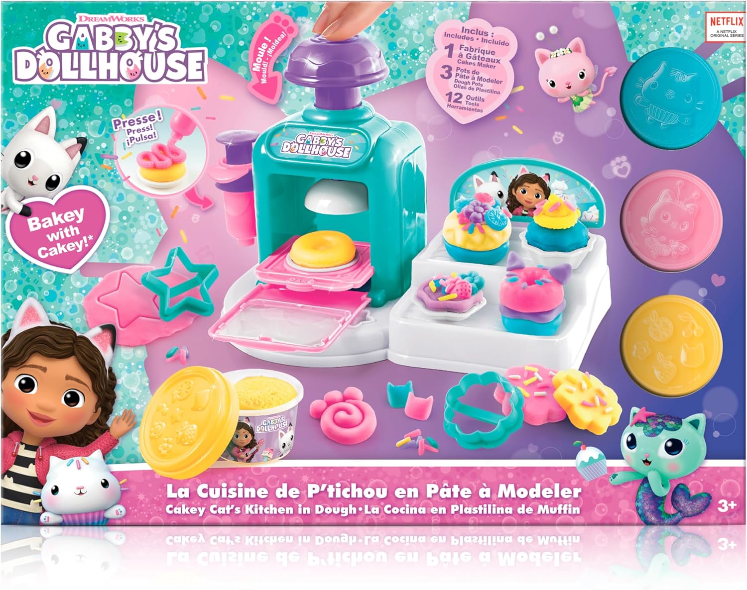 Coffret cuisine pâte à modeler Gabby's Dollhouse