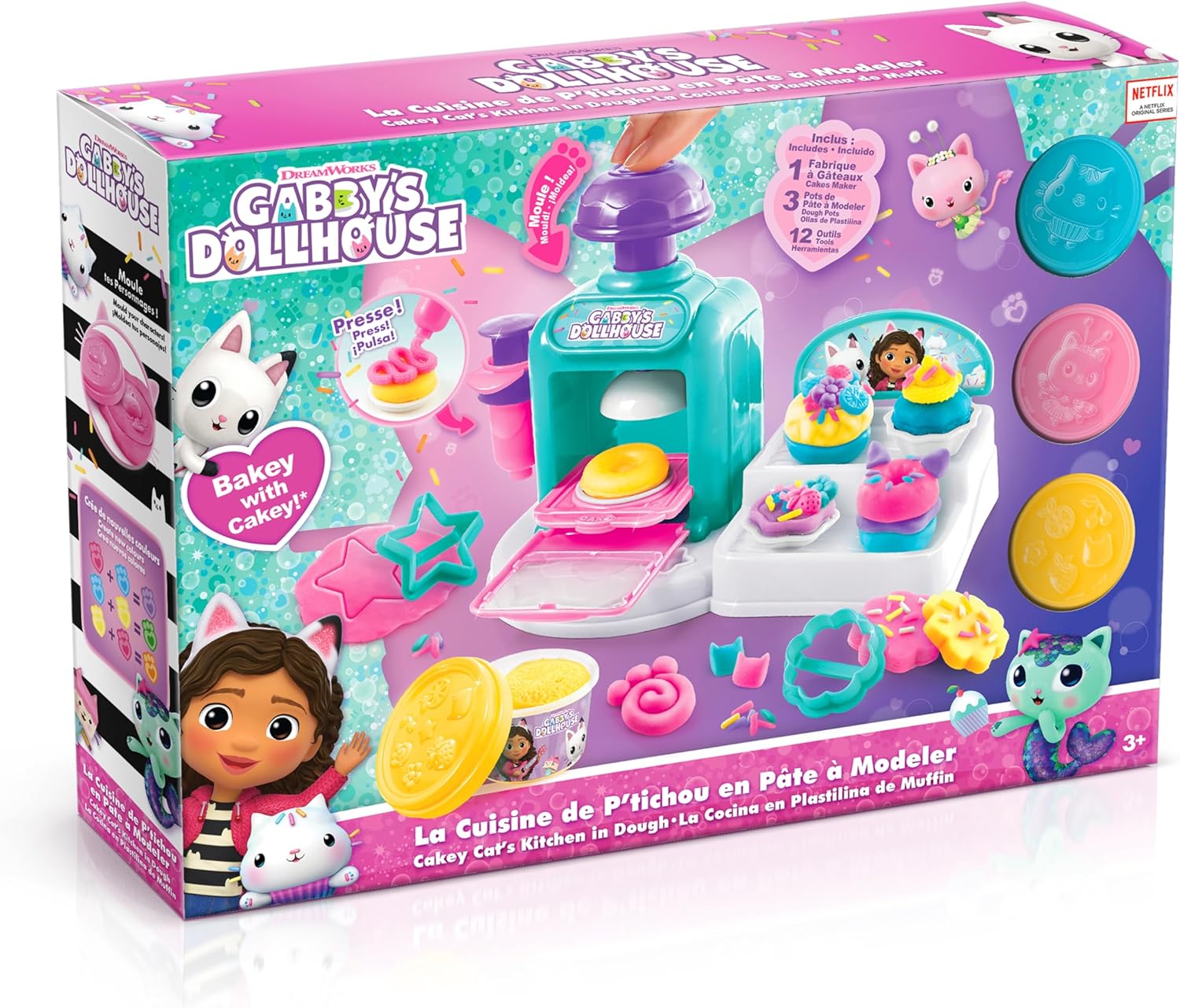 Coffret cuisine pâte à modeler Gabby's Dollhouse