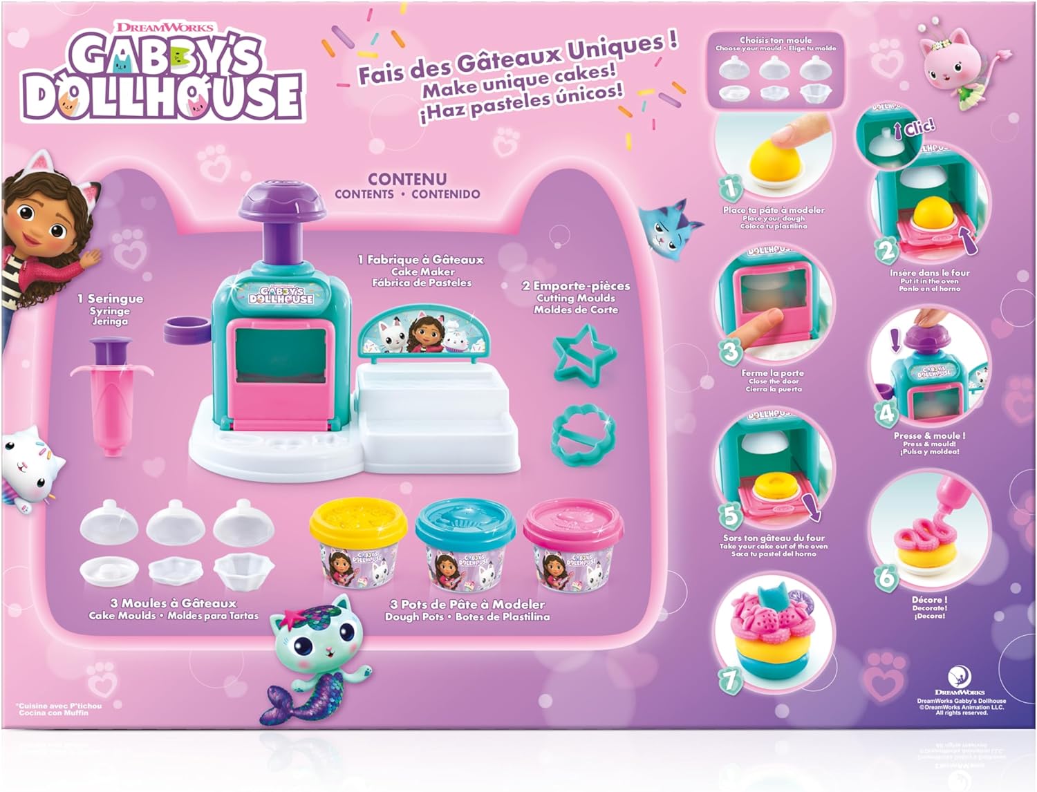 Coffret cuisine pâte à modeler Gabby's Dollhouse