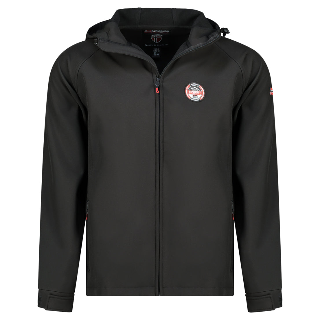 Veste softshell homme noire du S au XXL Geographical Norway