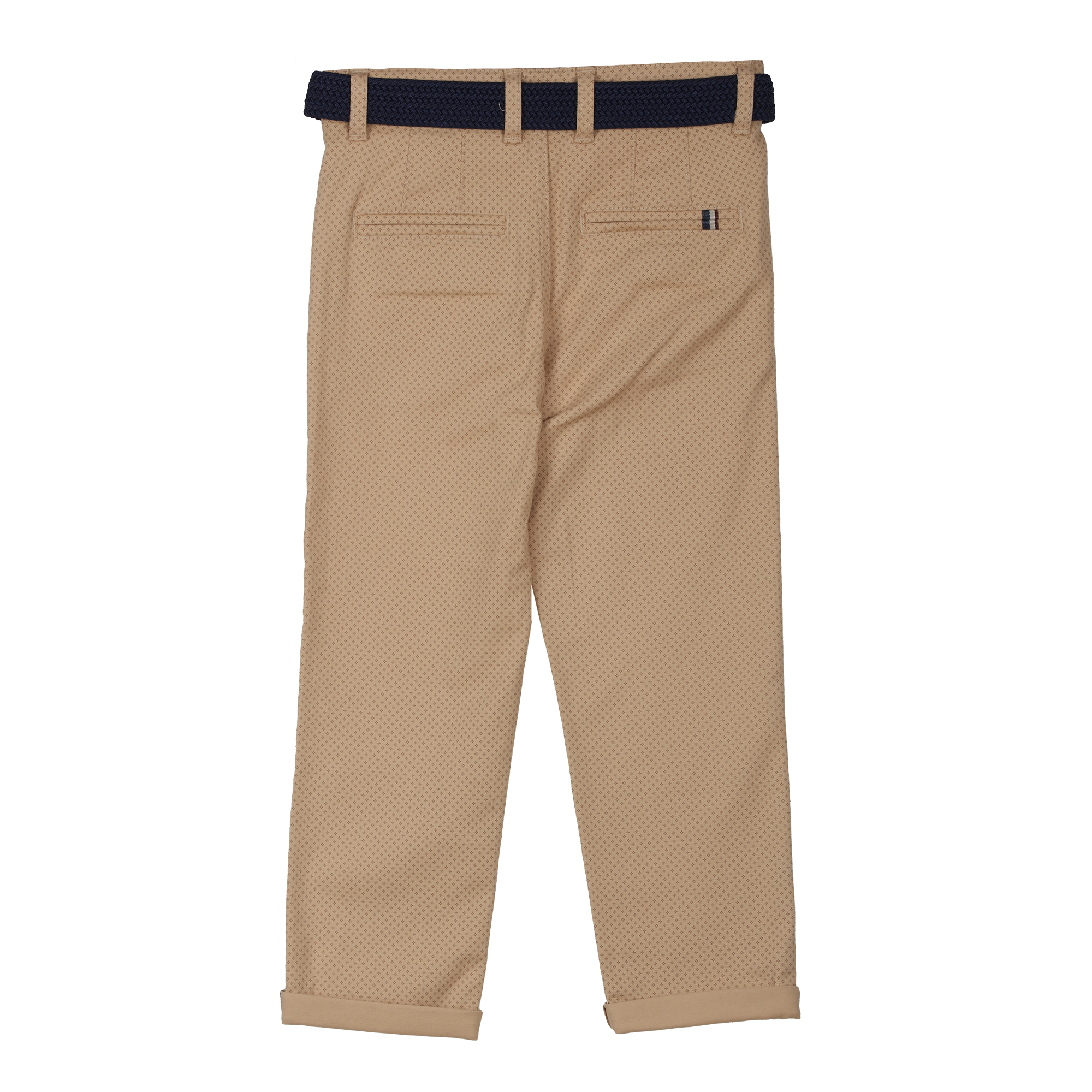 Pantalon chino avec ceinture 3/6ans - Marron