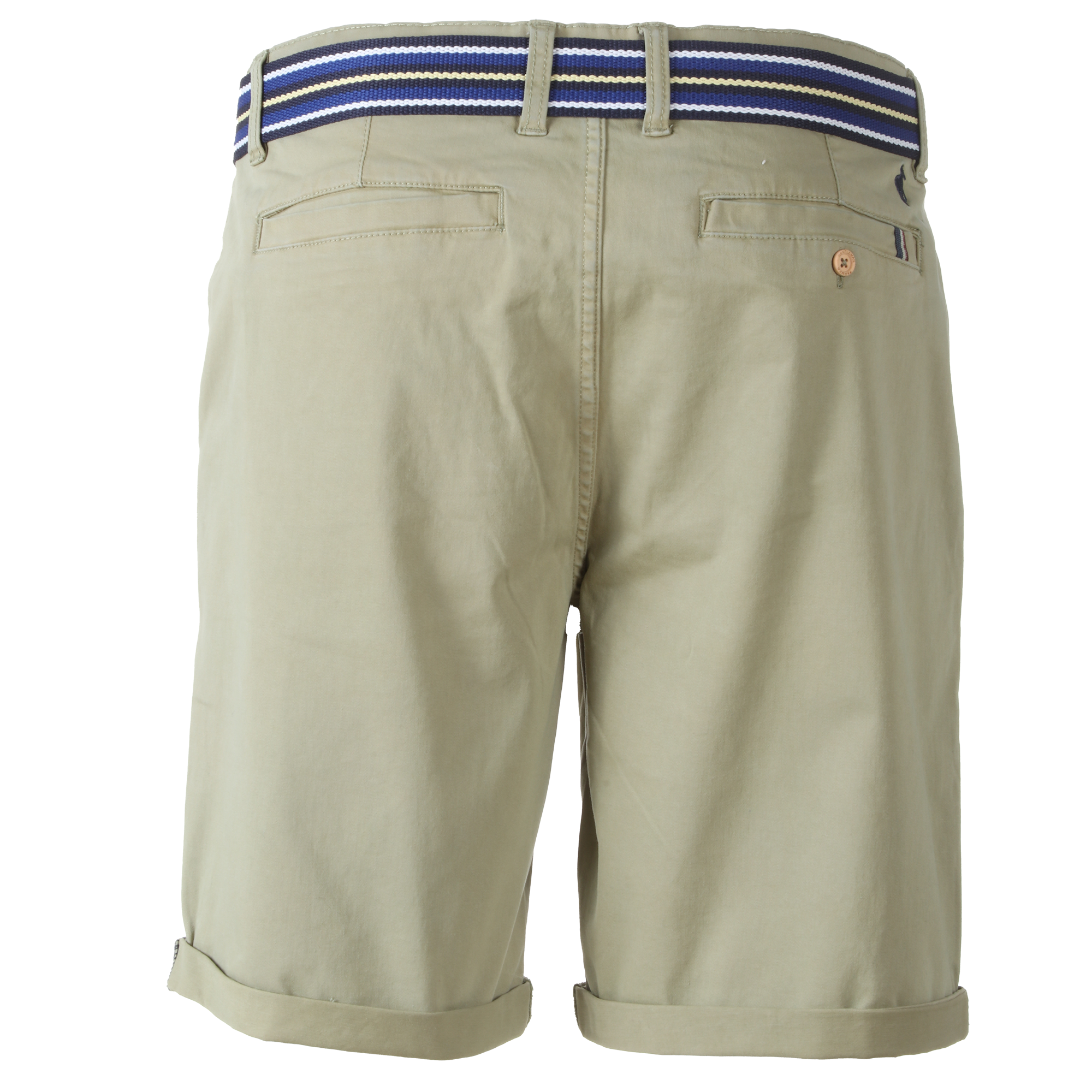 Bermuda avec ceinture  - Kaki