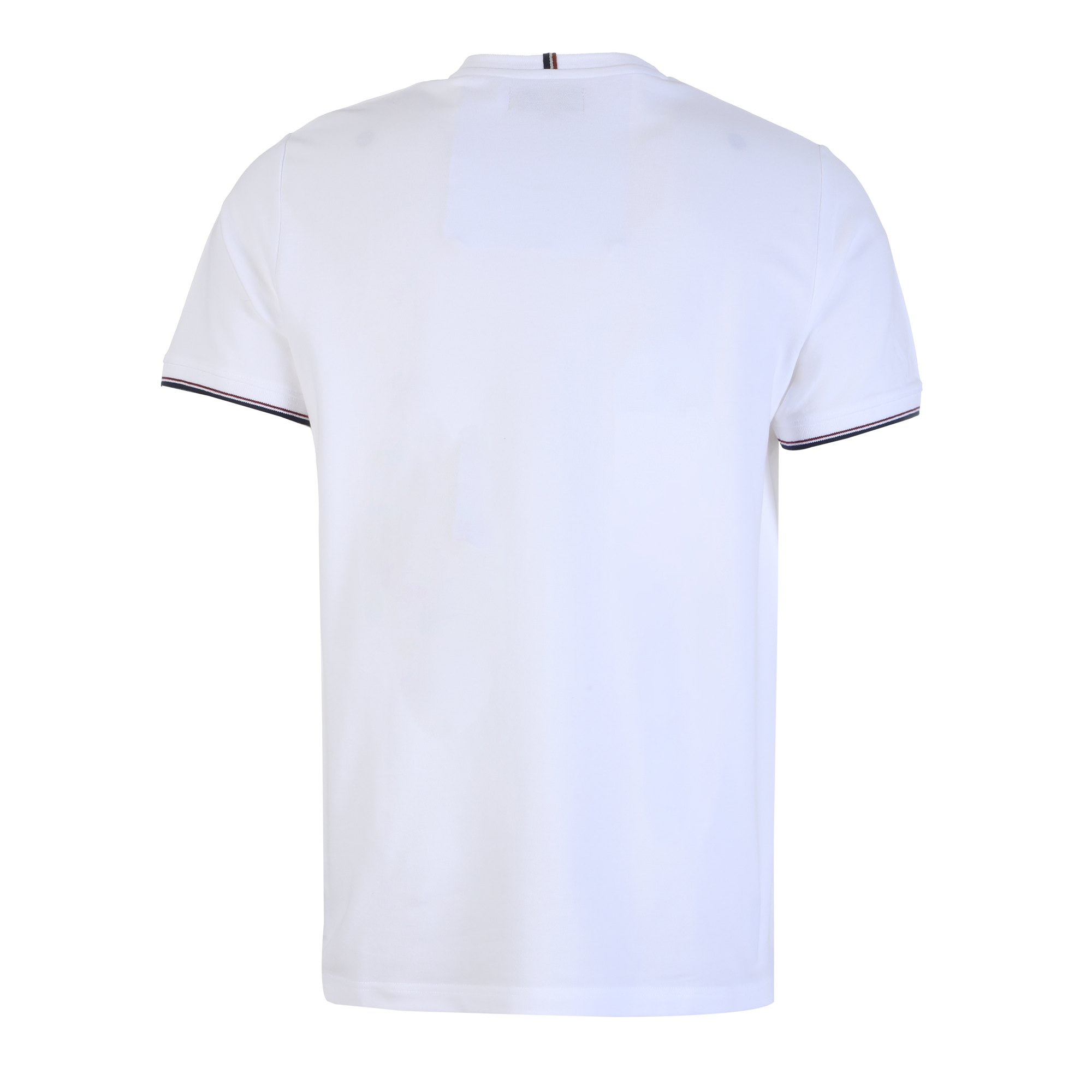 Tee-shirt manches courtes col rond - Blanc