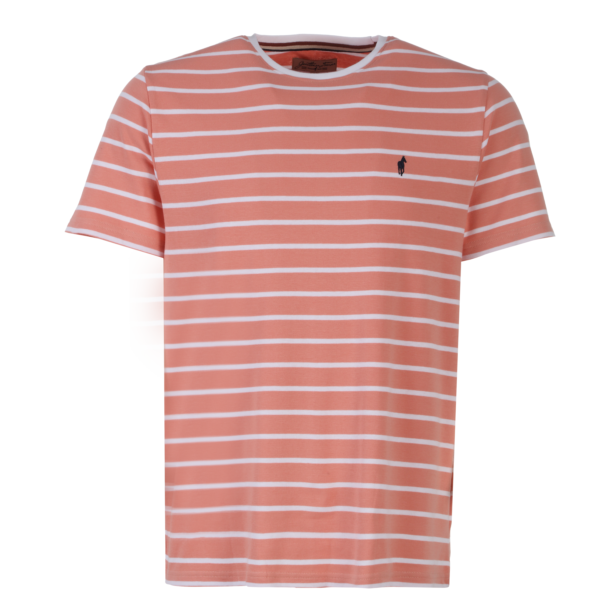 Tee-shirt manches courts col rond - Bleu