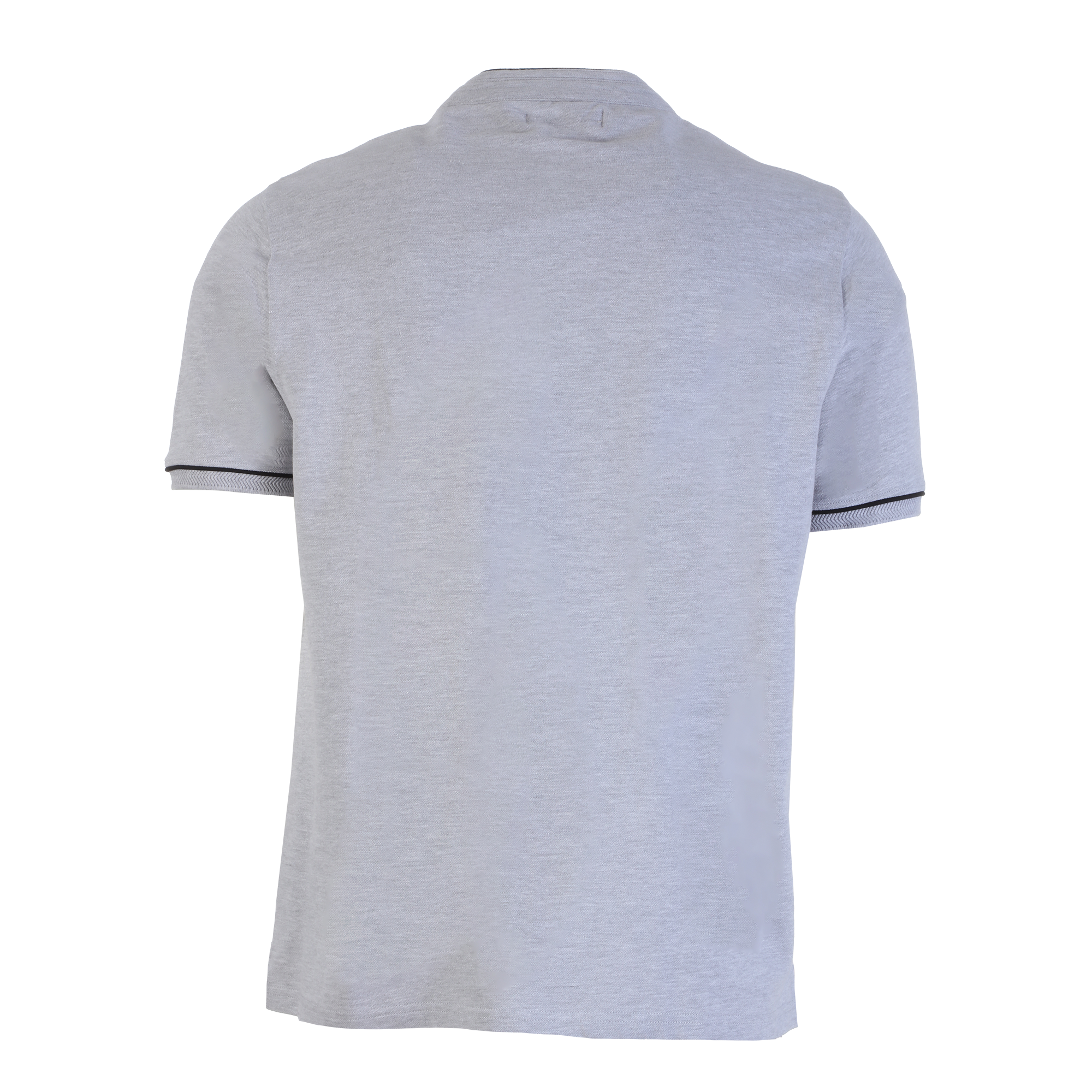 Polo manches courtes en maille piquée  - Gris