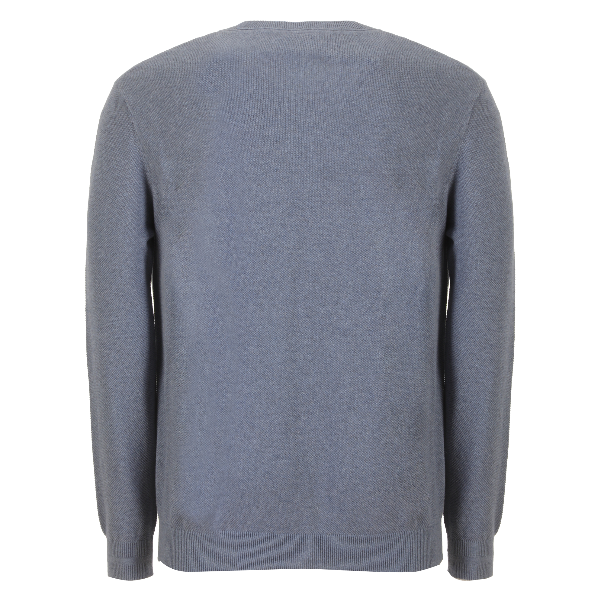 Pull col rond - Bleu
