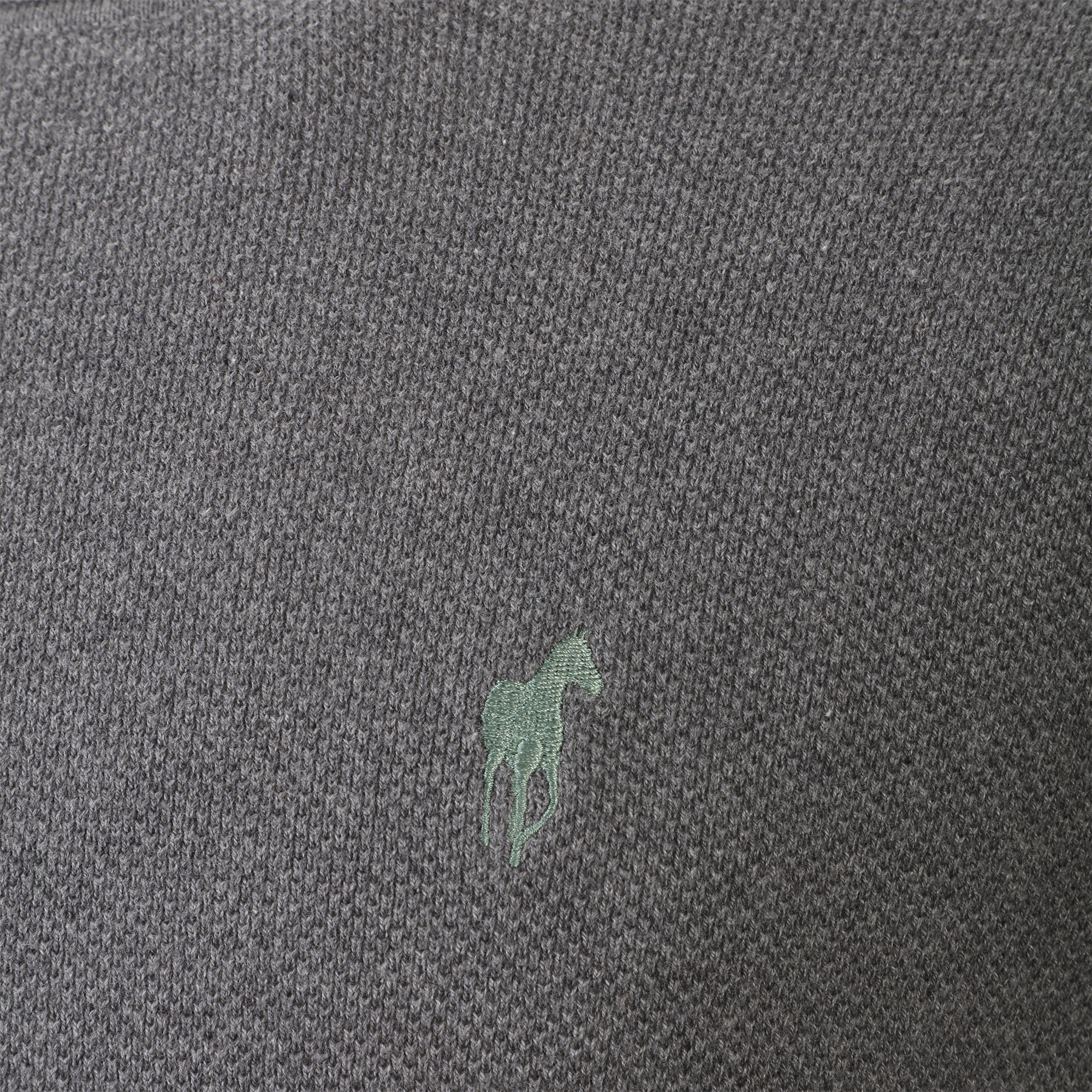 Pull col rond - Gris