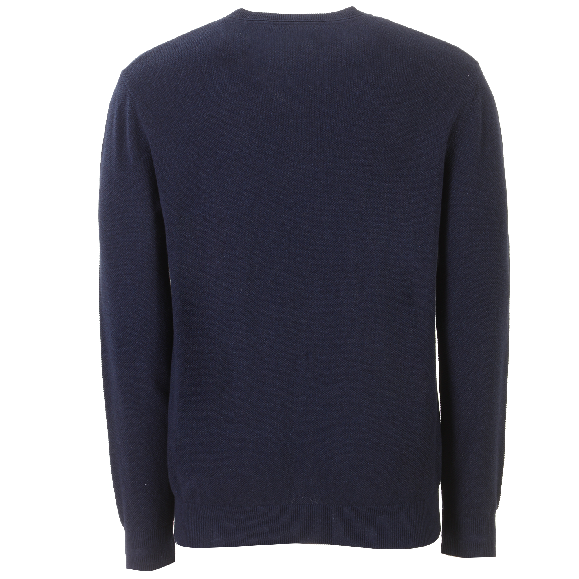Pull col rond - Bleu foncé