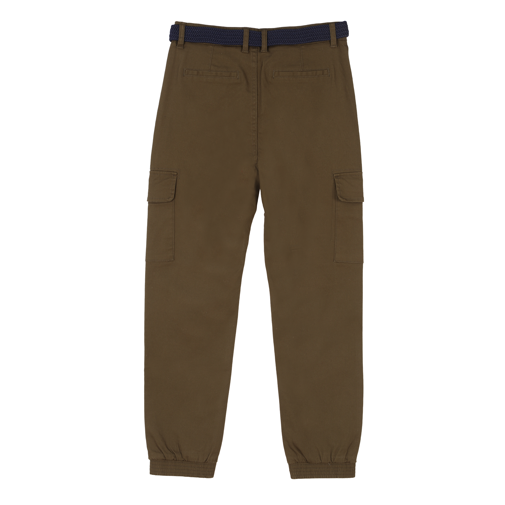 Pantalon cargo avec ceinture 3/12 ans - Marron