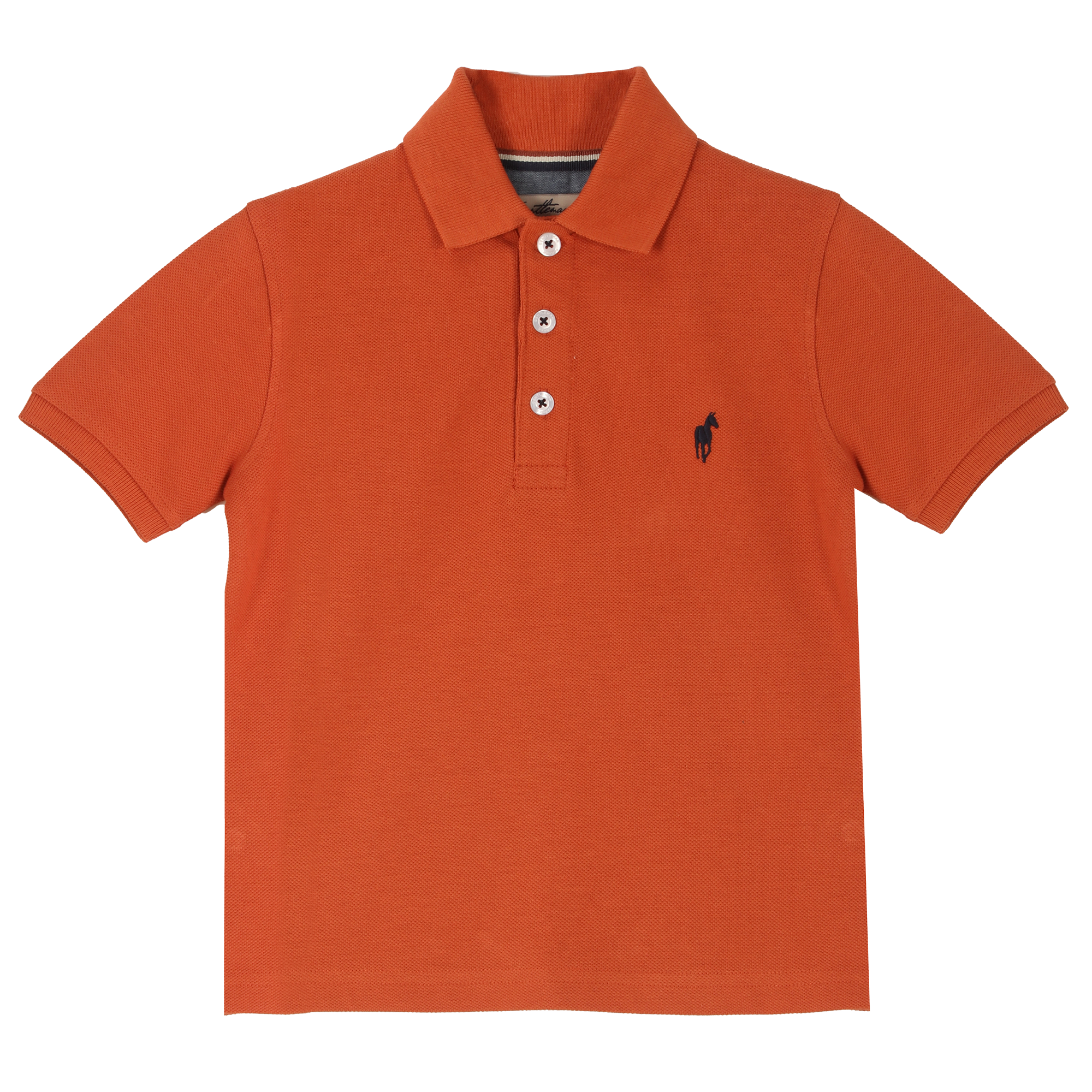 Polo manches courtes 3/12 ans - Orange