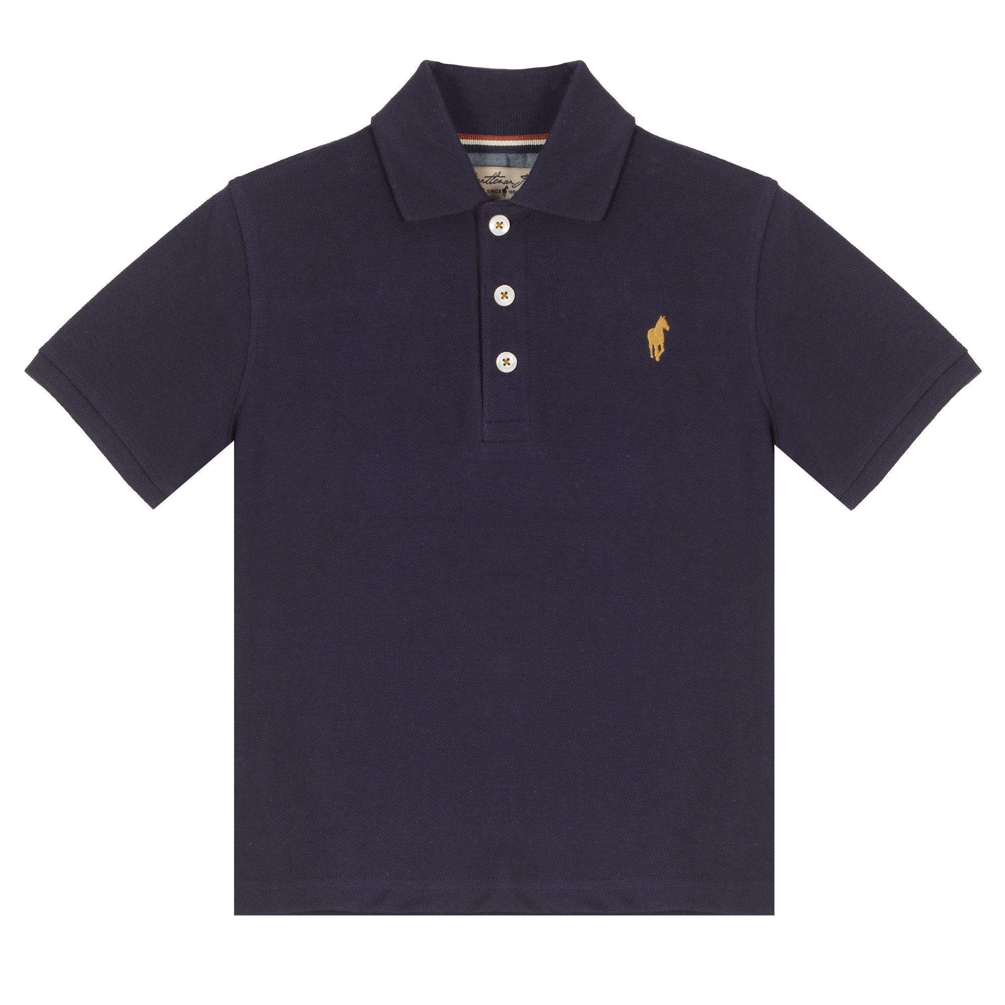 Polo manches courtes 3/12 ans - Bleu