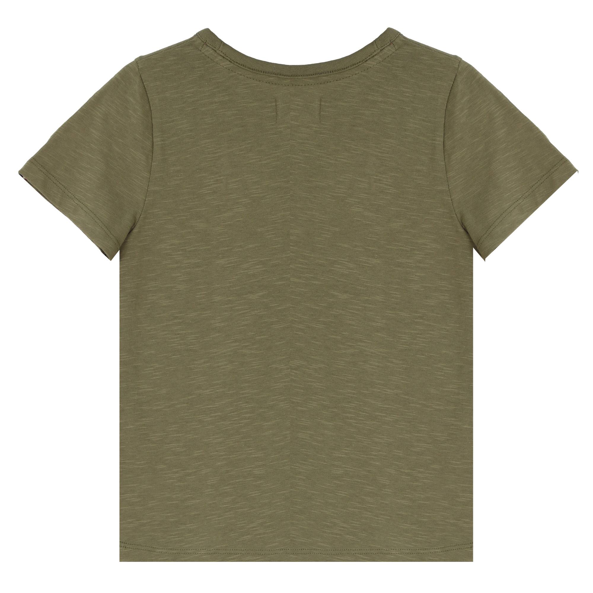 Tee-shirt manches courtes avec broderie 3/12 ans - Vert