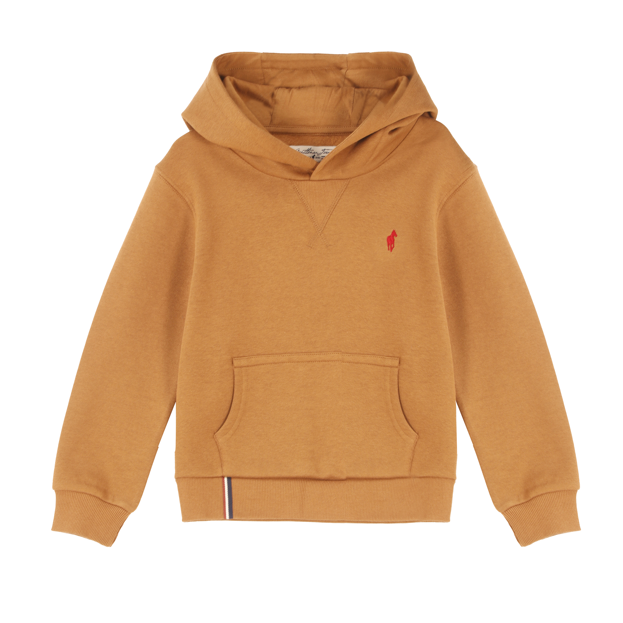 Sweat à capuche avec broderie 3/12 ans  - Bleu