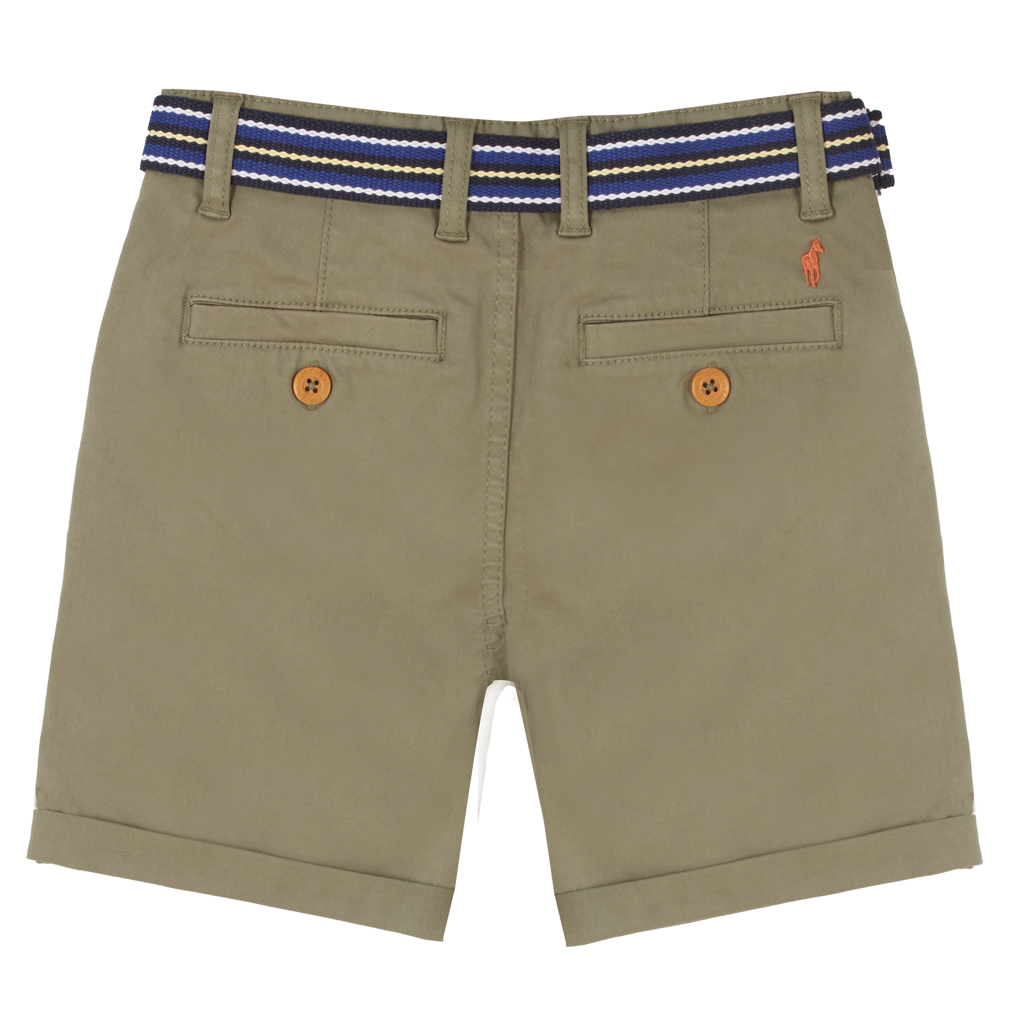 Bermuda avec ceinture 3/12 ans - Kaki