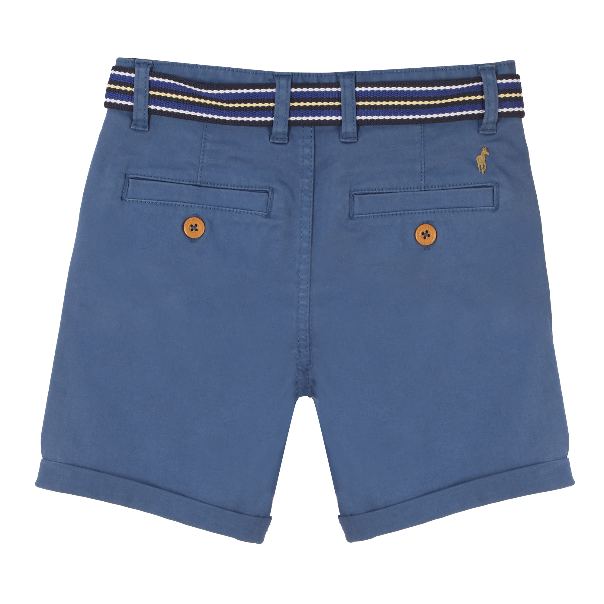 Bermuda avec ceinture 3/12 ans - Jaune