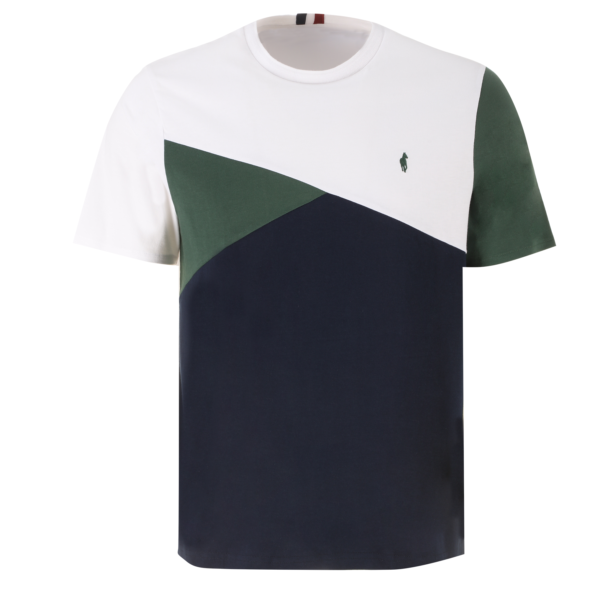 Tee-shirt col rond - Rouge
