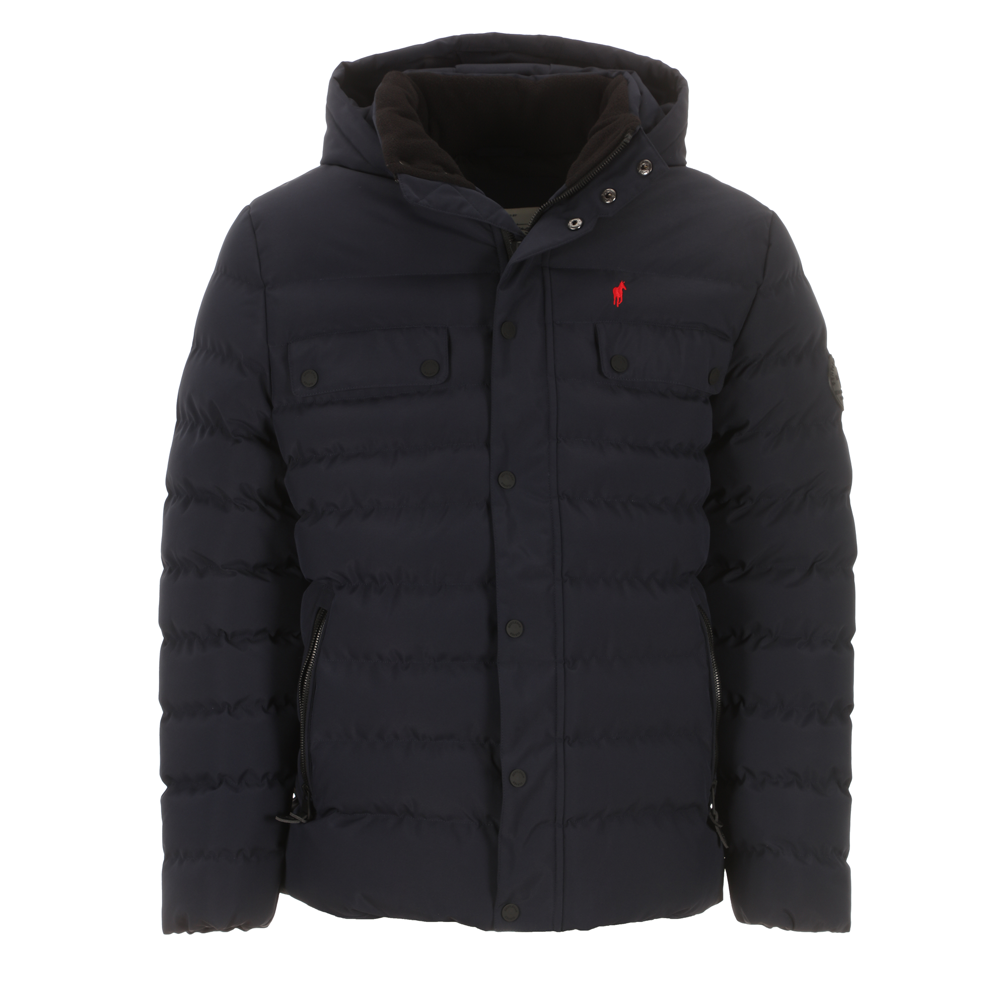 Parka à capuche  - Bleu foncé