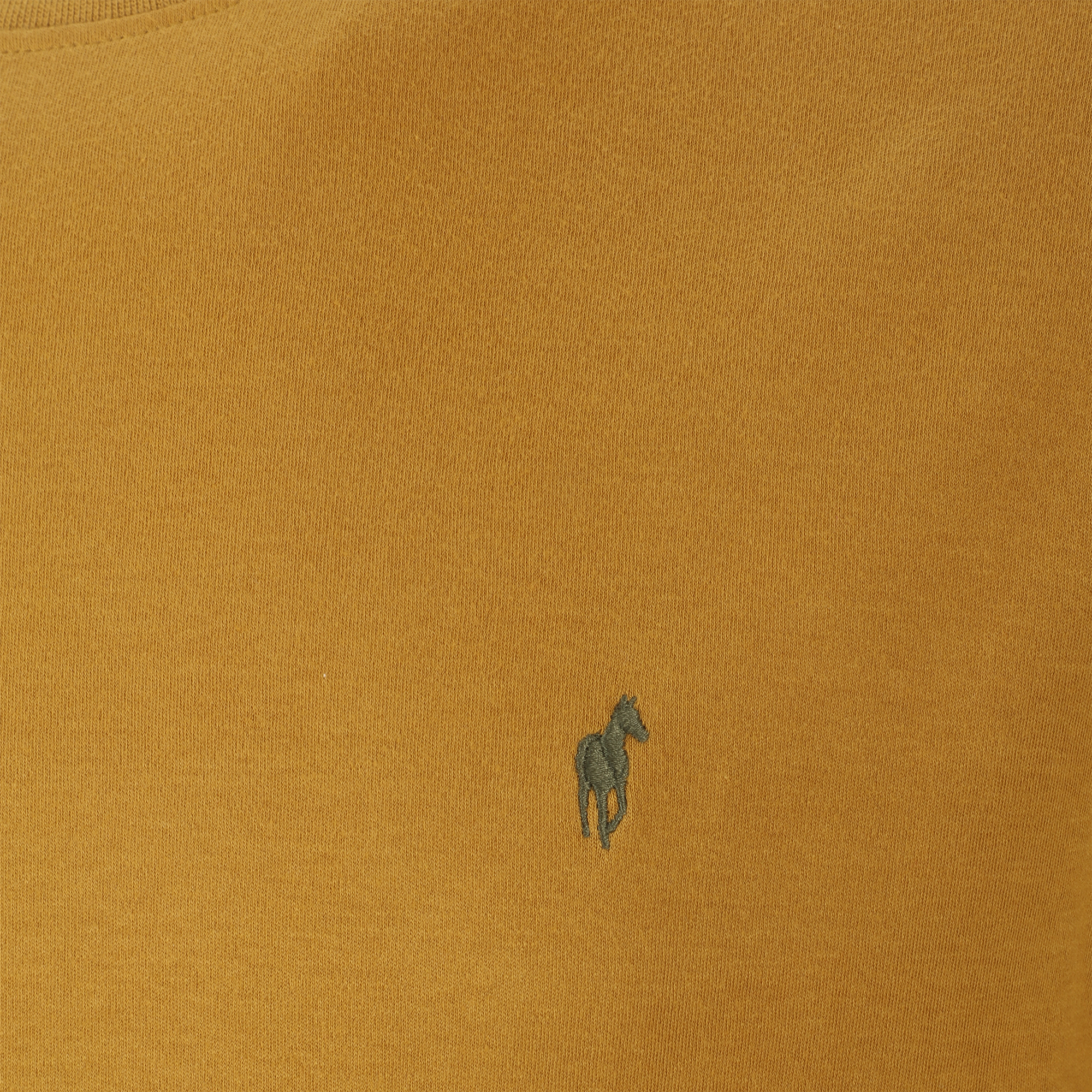 Tee-shirt col rond - Jaune