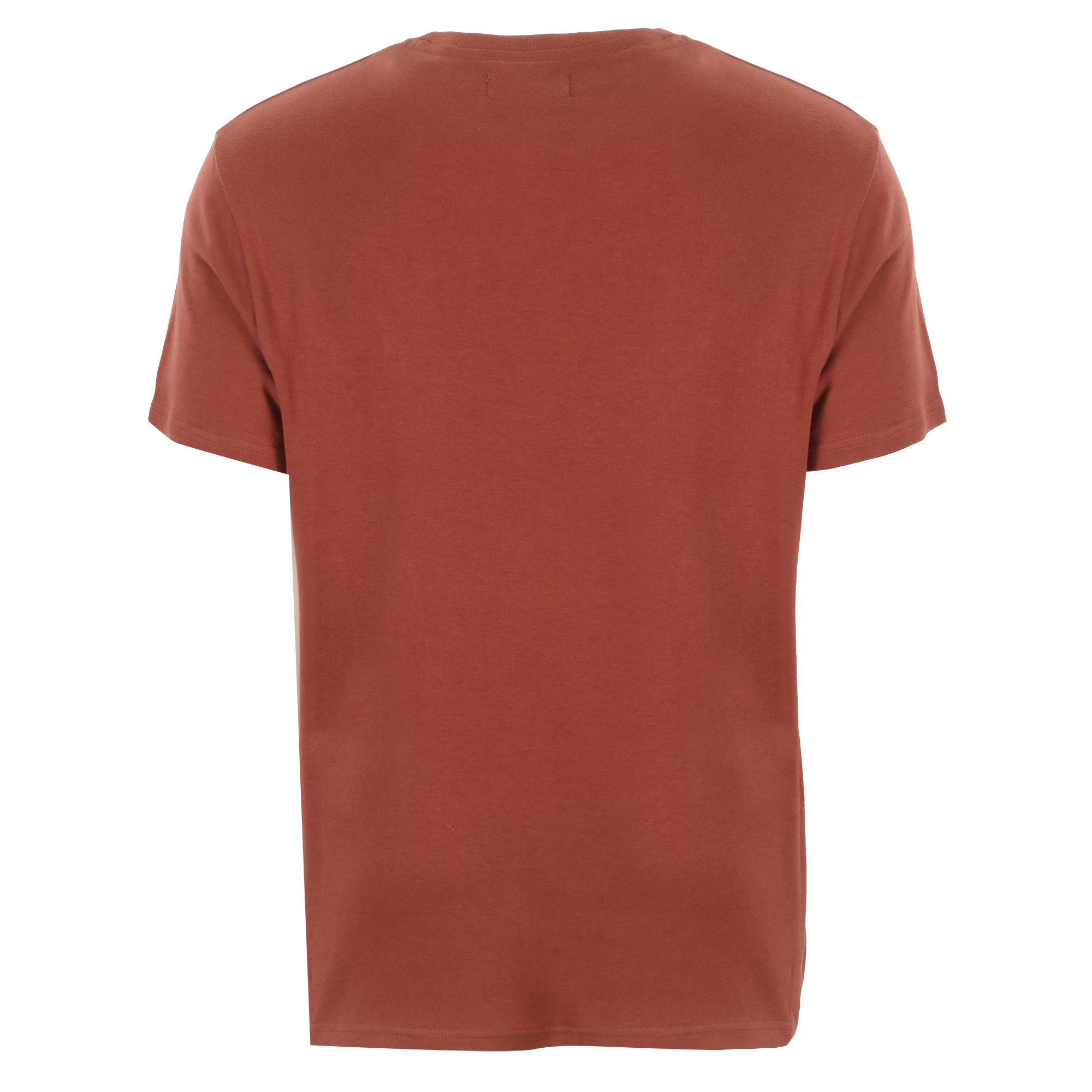 Tee-shirt col rond - Rouge
