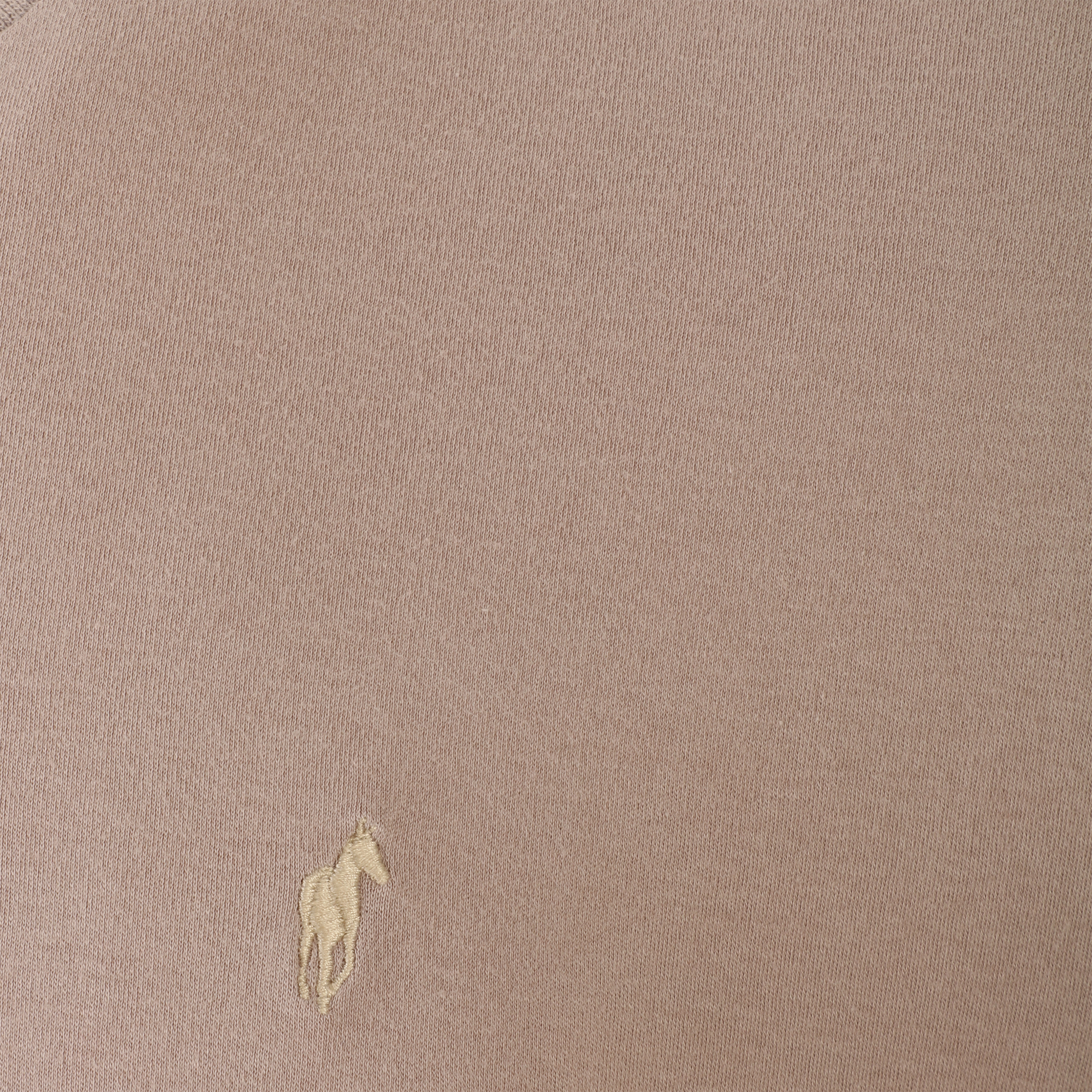 Tee-shirt col V - Beige