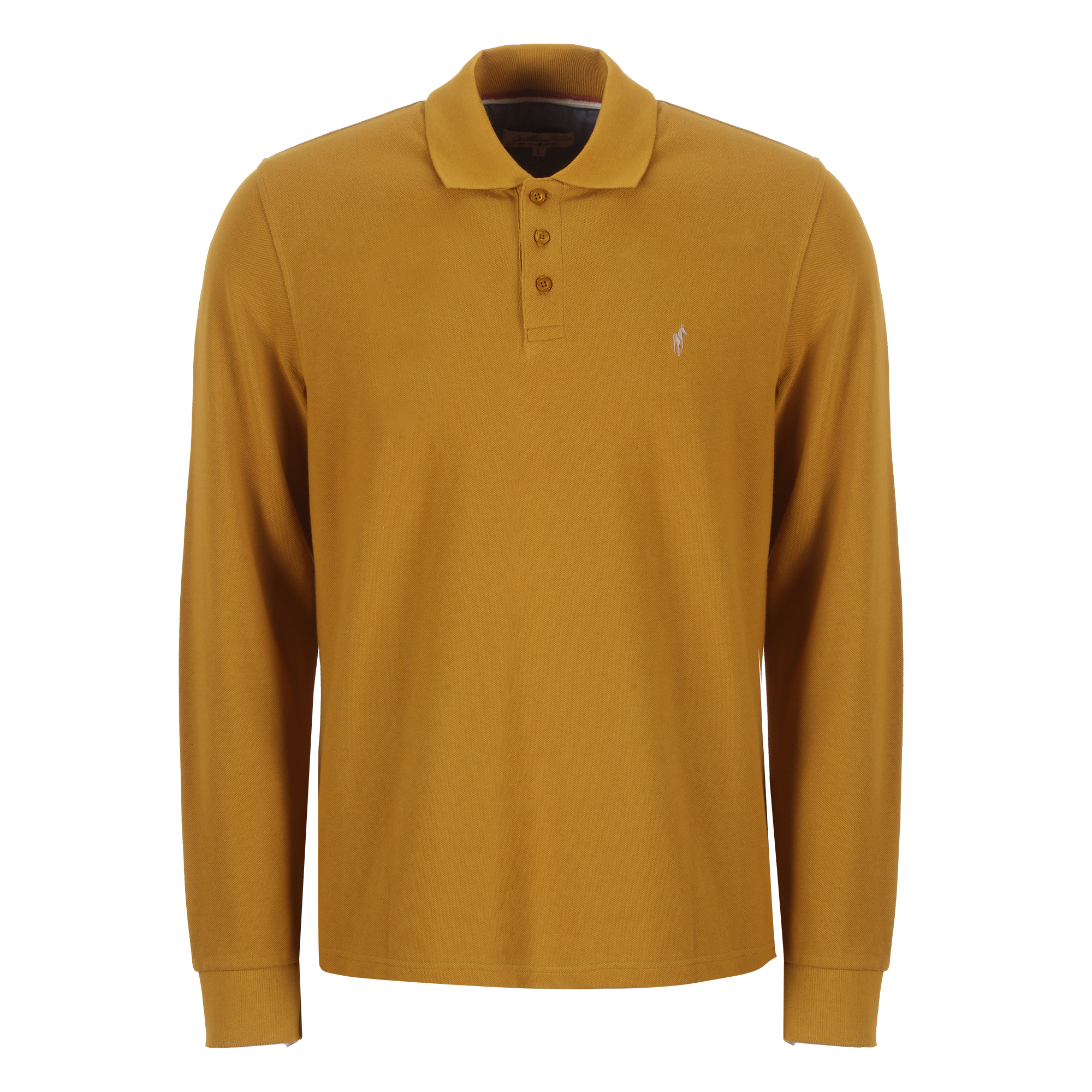 Polo manches longues  - Jaune
