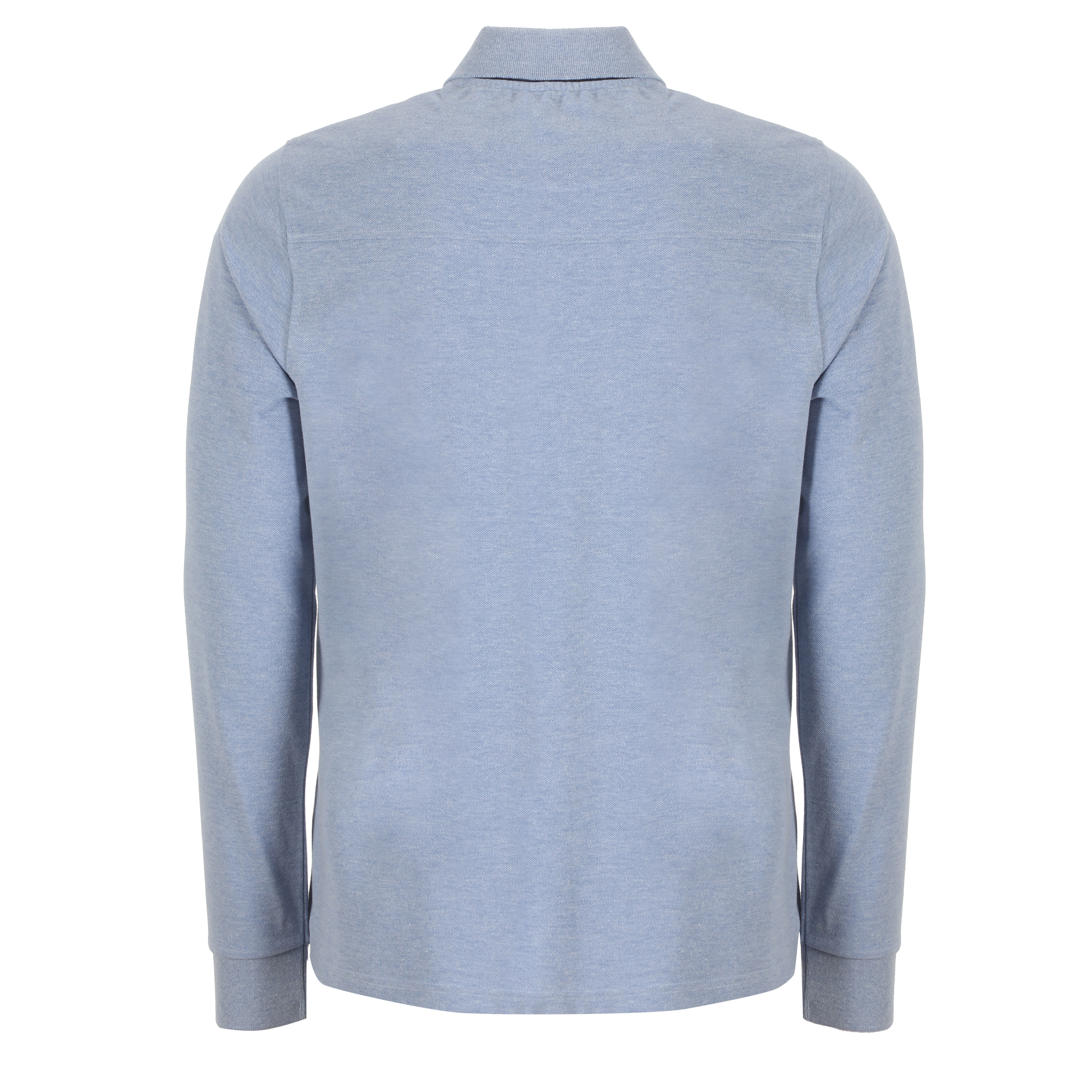 Polo manches longues  - Bleu
