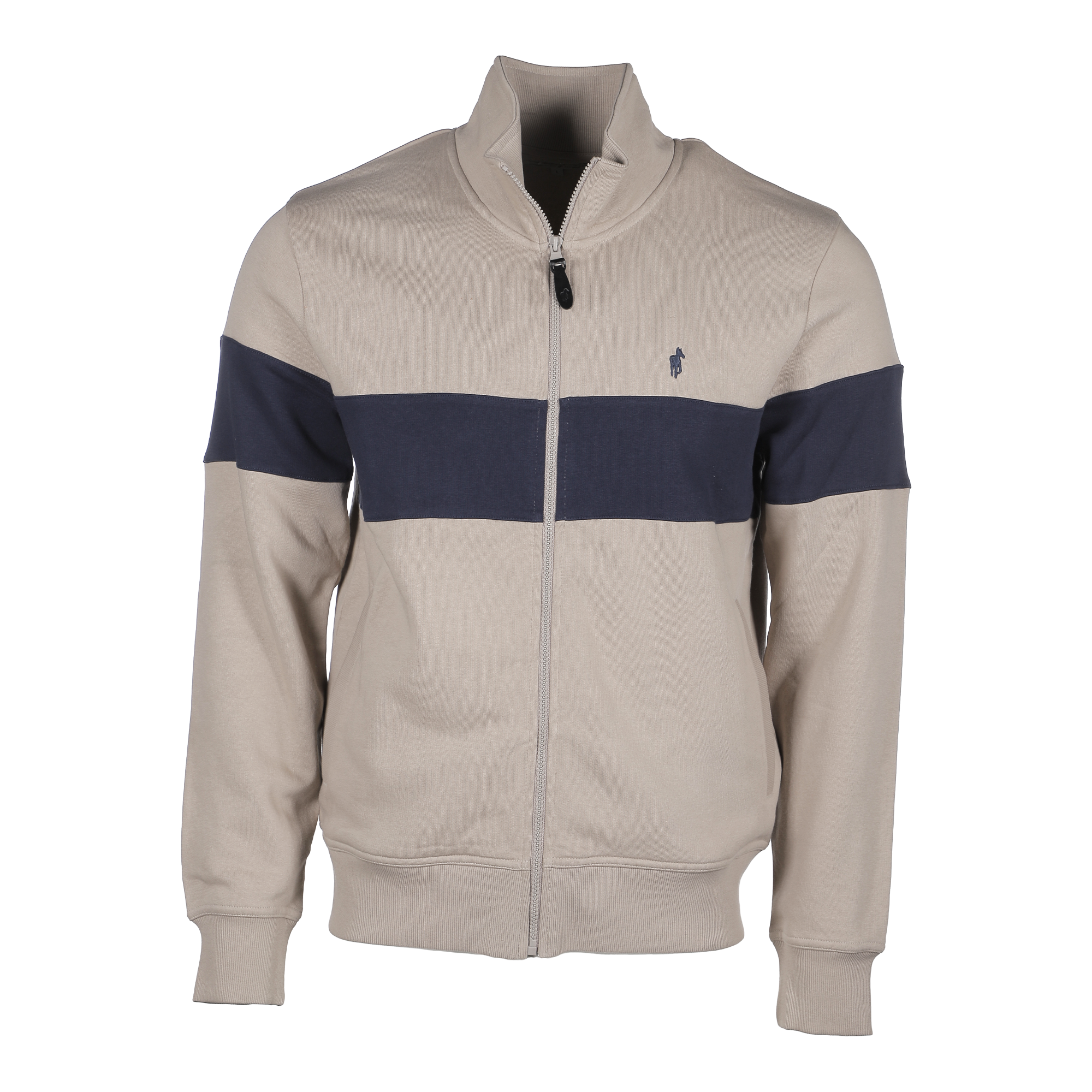 Gilet zippé  - Marron